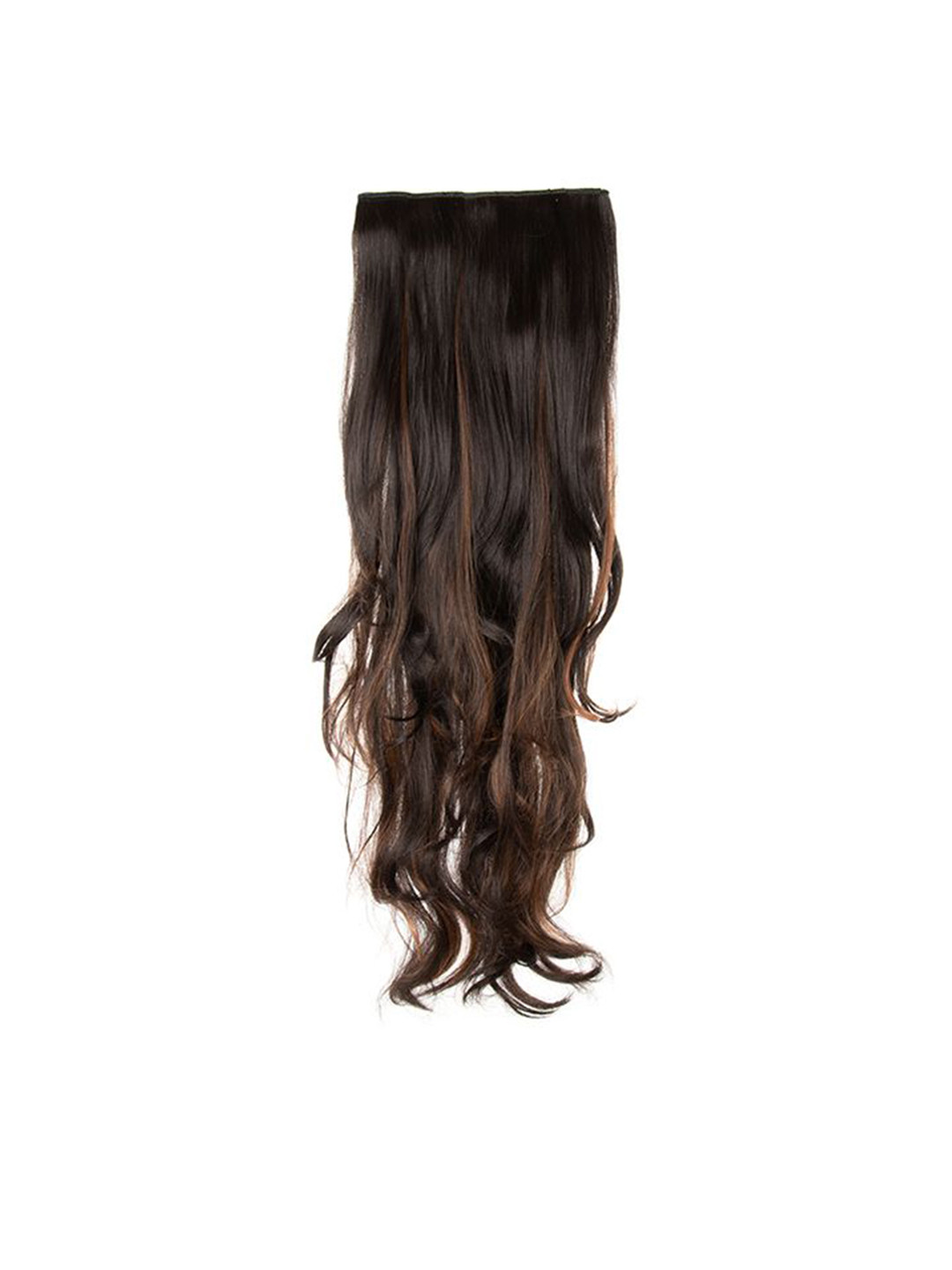 Stasia Street Clip-In Wavy Hair Extension - Dark Brown Copper - 30 Inch