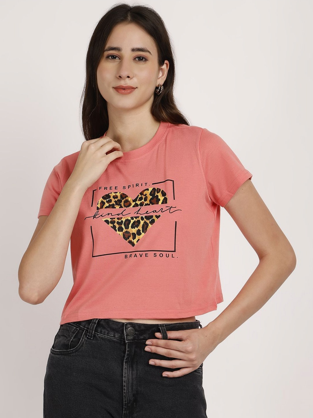 PUELLA Women Printed T-shirt