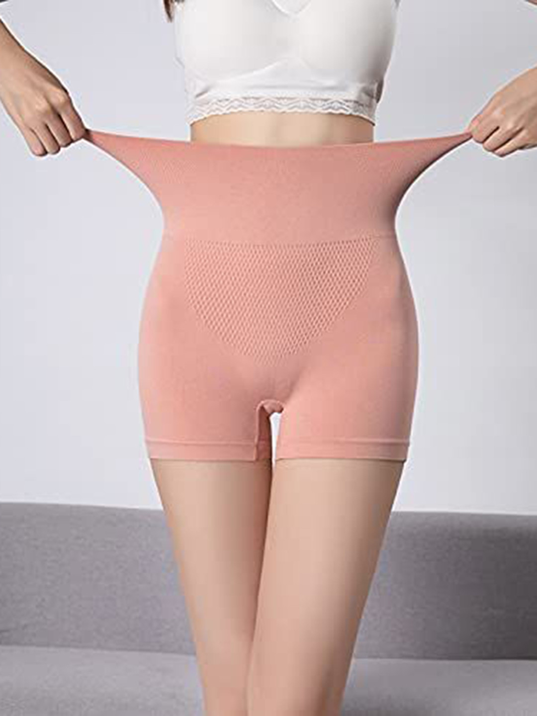 NIRDAMBHAY High-Waist Tummy & Thigh Shapewear