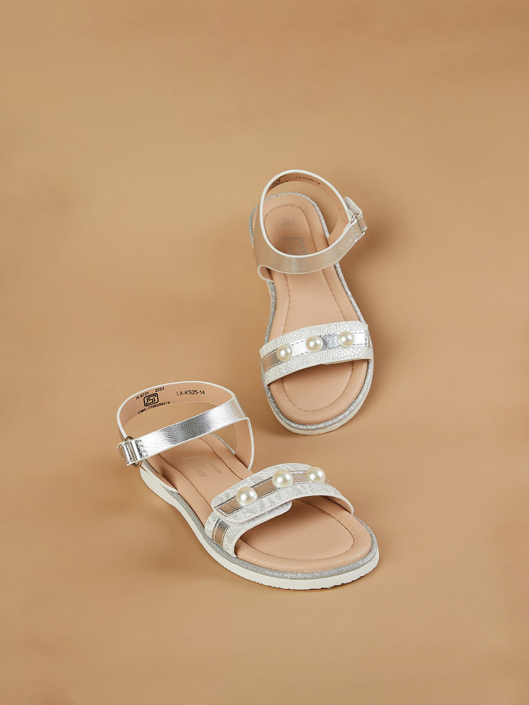 Fame Forever by Lifestyle Girls Embellished Buckle Flats