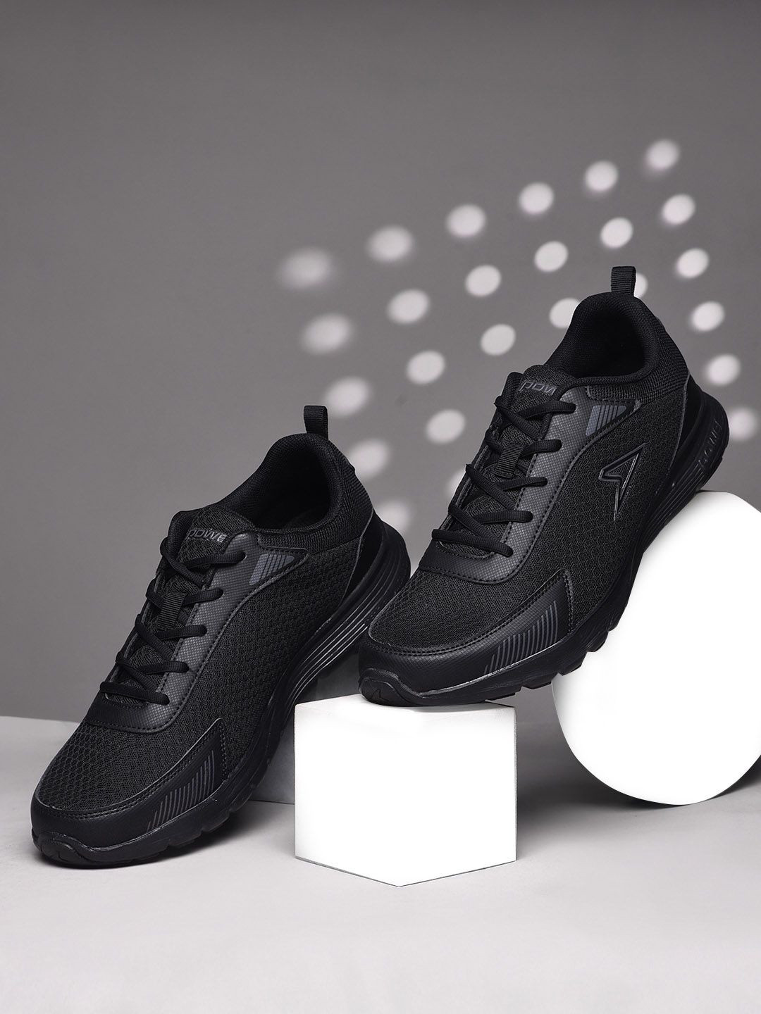 Power Men Textured Synthetic Regular Sneakers