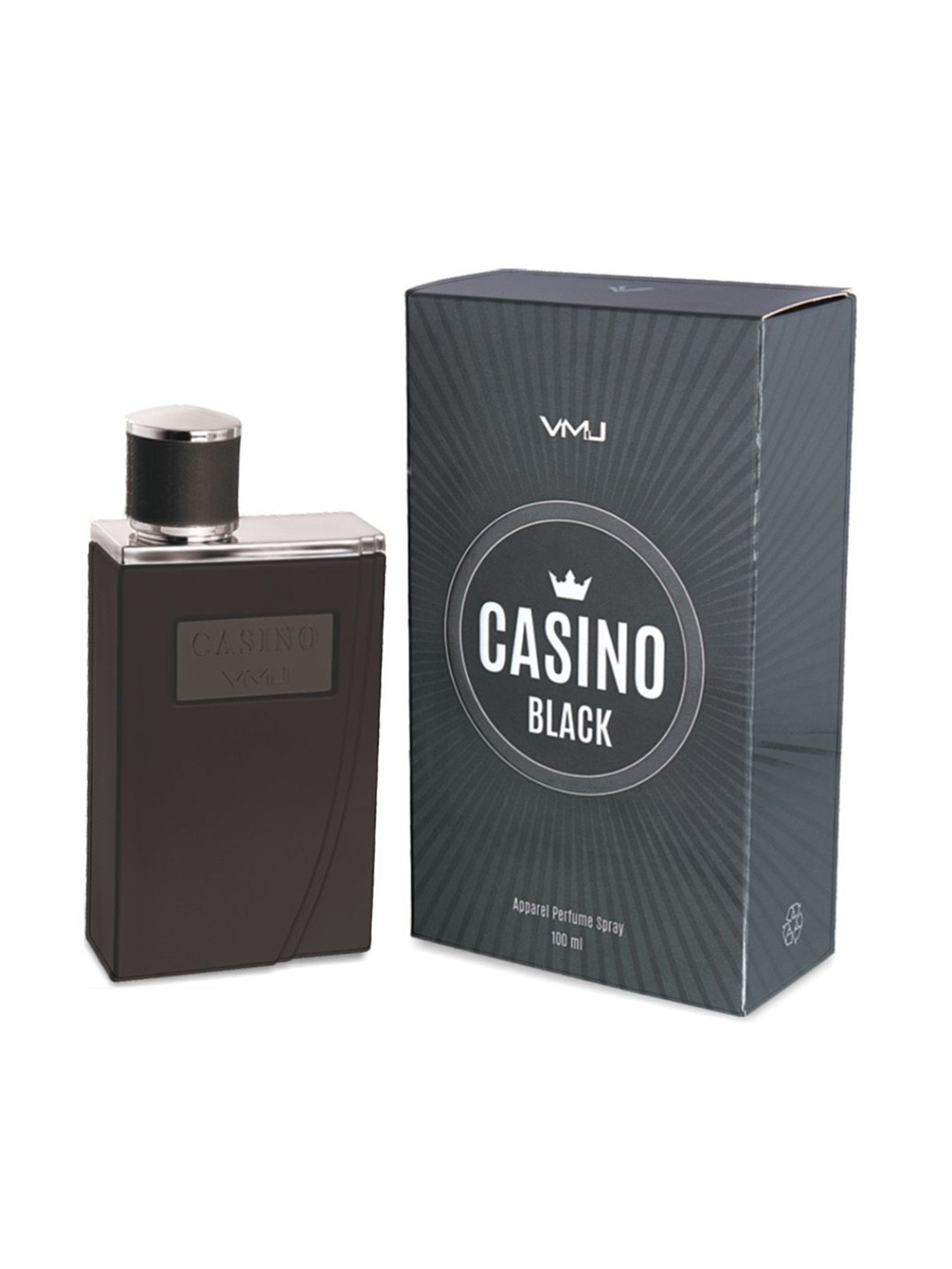 VMJ Casino Black Long Lasting Perfume Spray - 100 ml