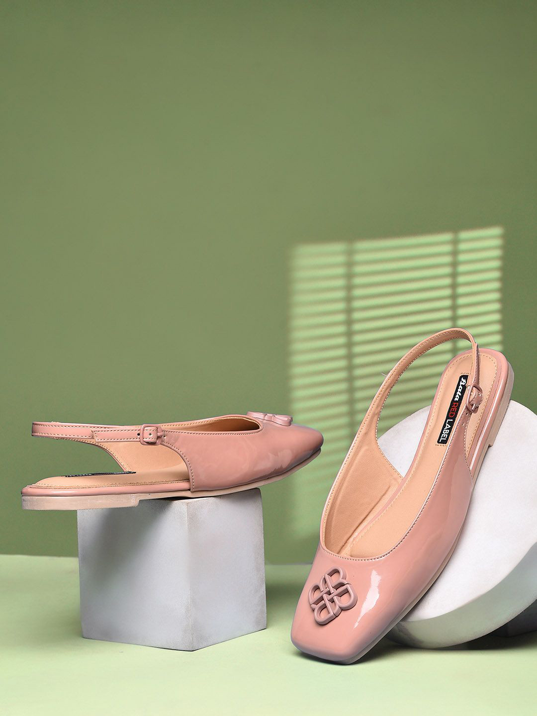 Bata Women Causal Comfortable Sling Back Mules