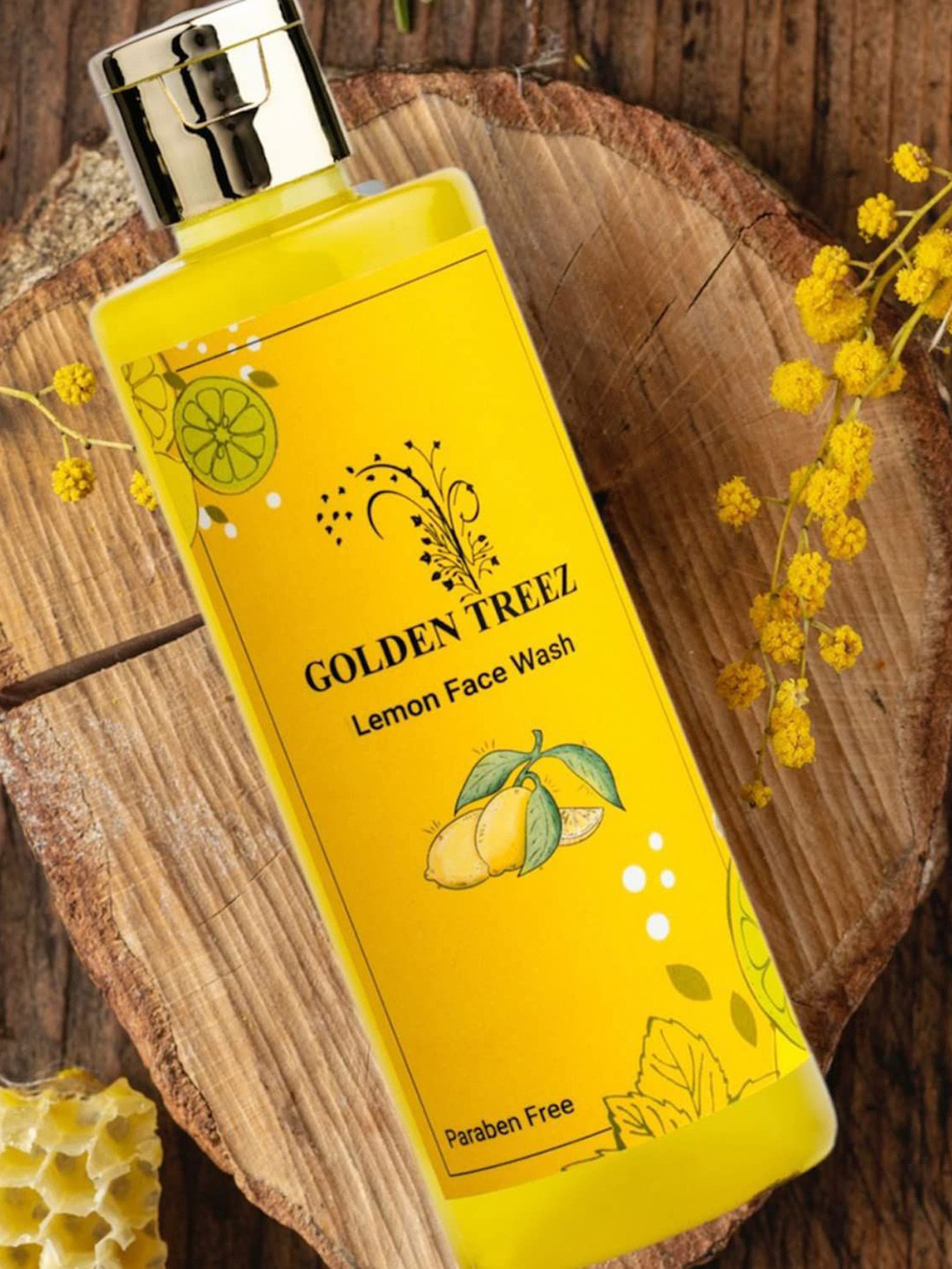 Golden Treez Lemon Natural For Glowing Skin Face Wash - 210 ml