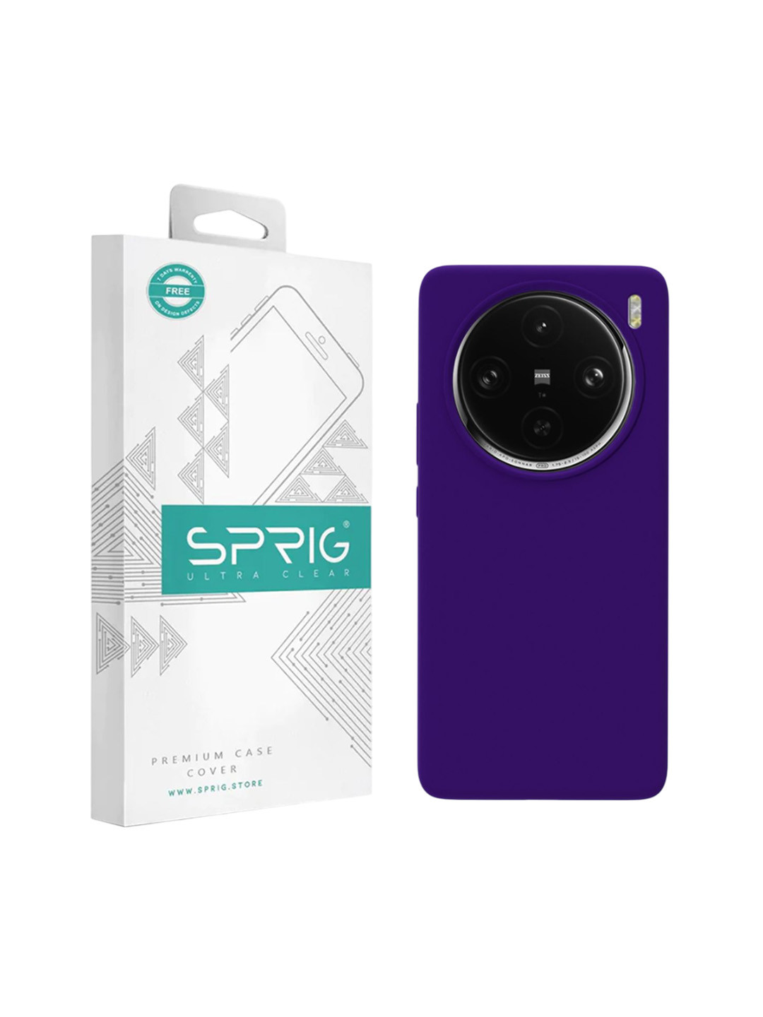 SPRIG Vivo X100 Liquid Silicone Back Cover