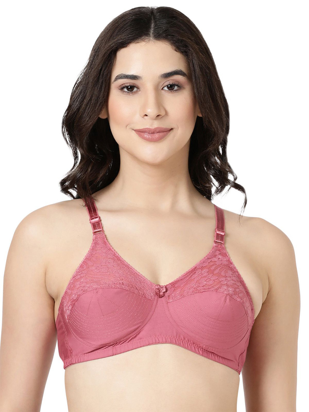 BLOSSOM Female 1 Solid Medium Coverage Non Wired Non Padded Bra
