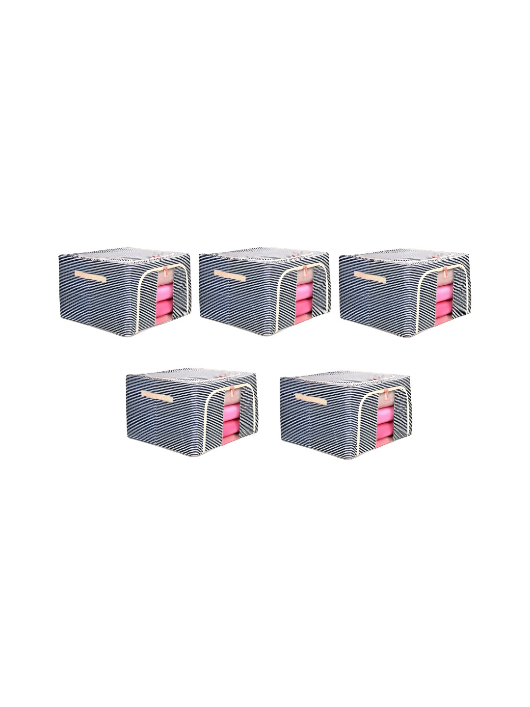 Stylista Blue Set of 5 Water Resistant Core Organisers