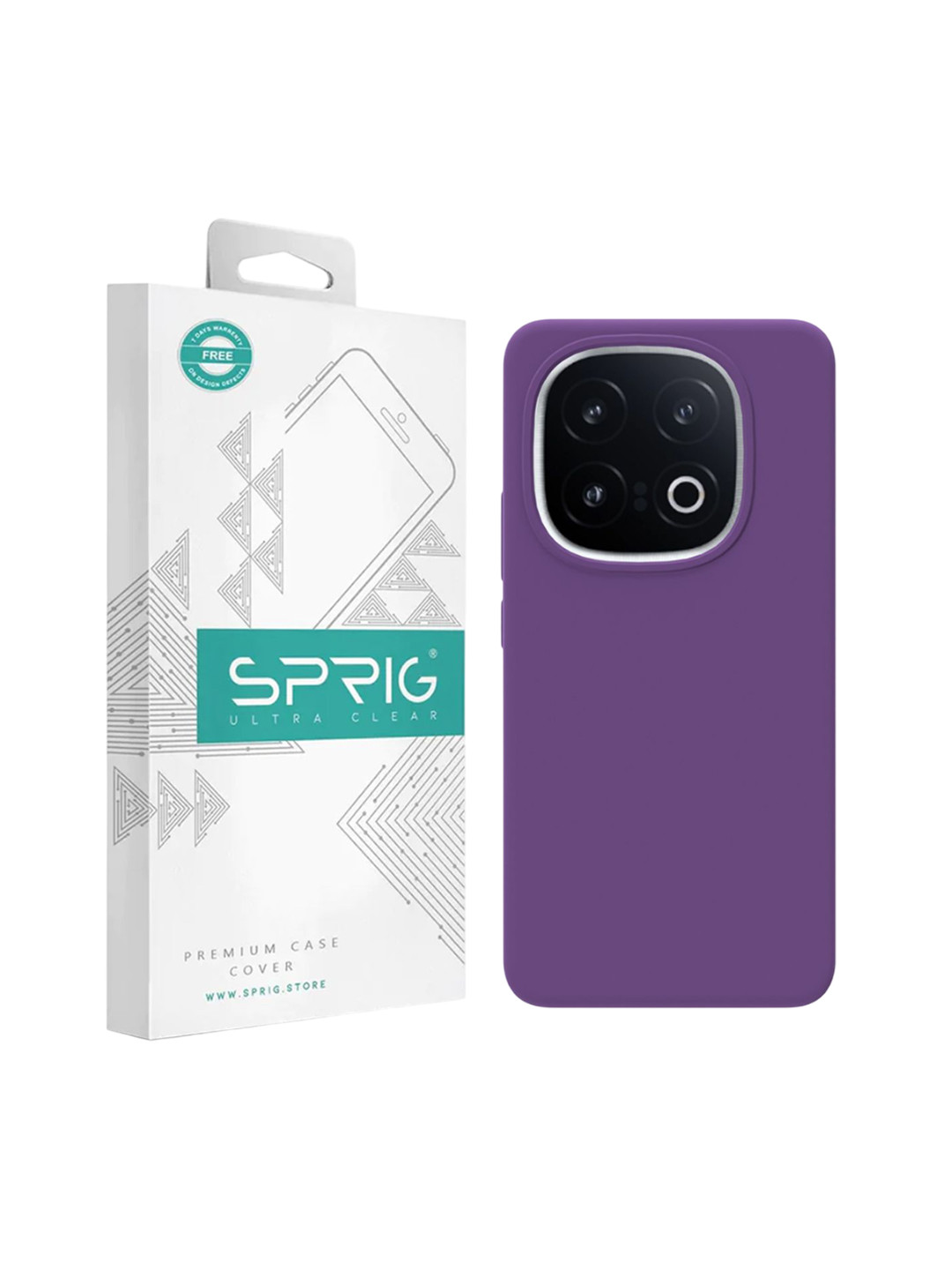 SPRIG IQOO 13 5G Liquid Silicone Back Cover