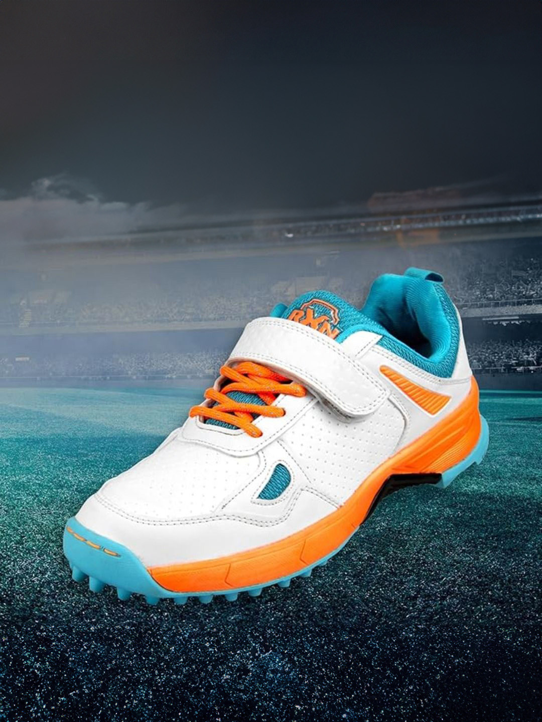 RXN Forange 02 Men Cricket Non-Marking Shoes