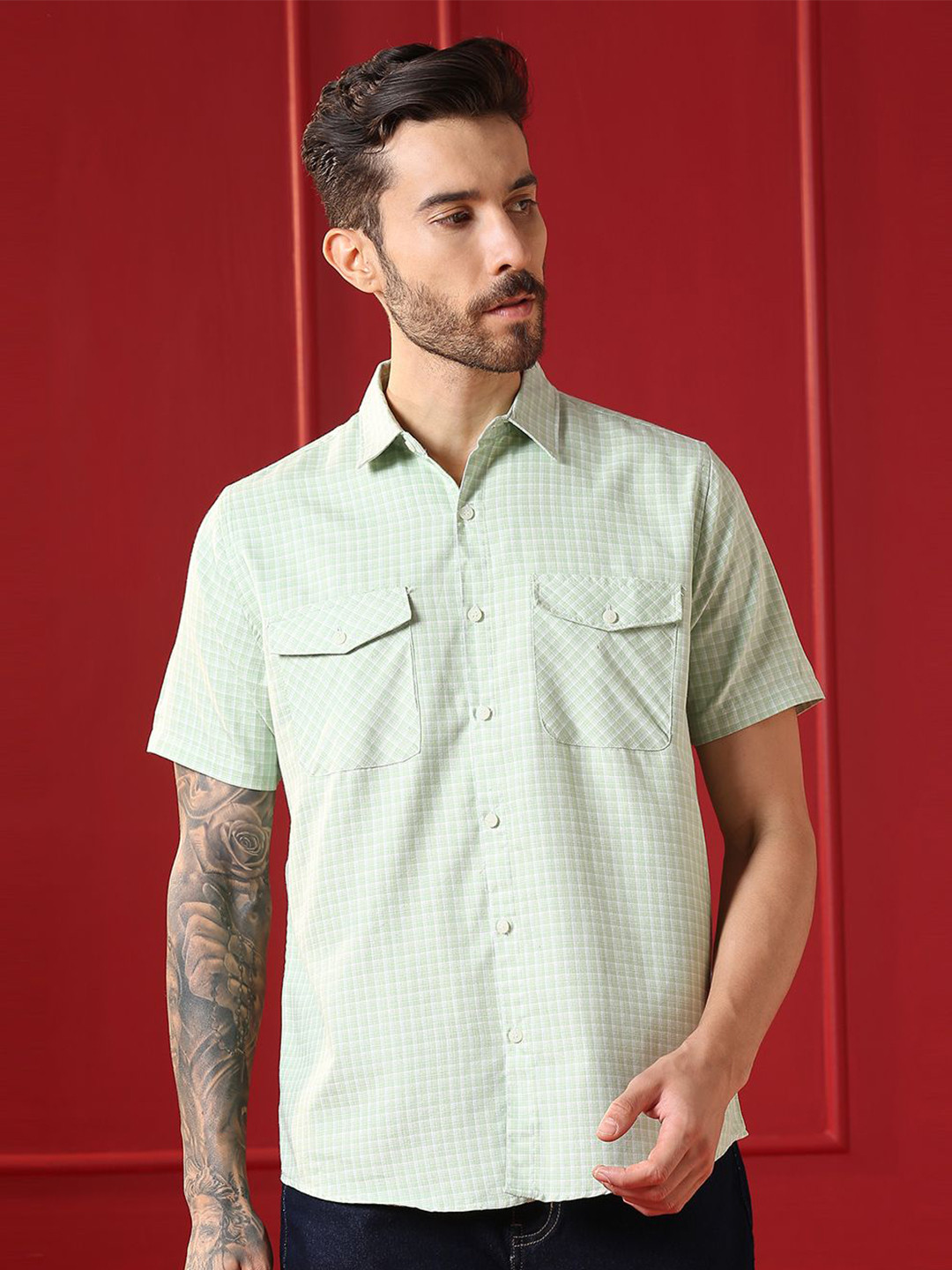 VALEN CLUB Men Casual Shirt