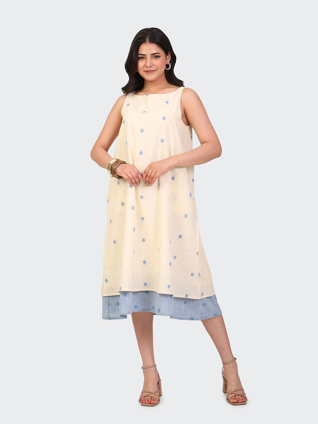 HUE & HIDE Fit & Flare Dress