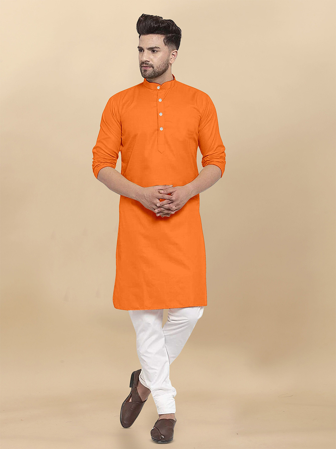VS MALL Men Cotton Kurta