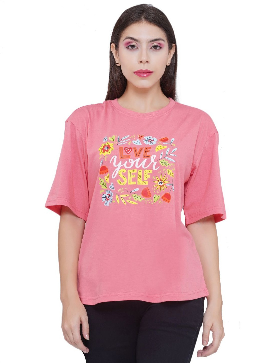 PUELLA Women Printed T-shirt