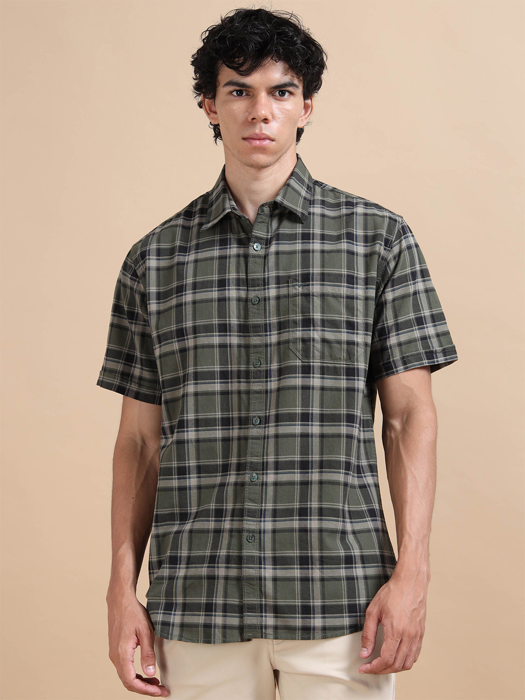 RIGS AND RAGS Men Tartan Checks Checked Casual Shirt