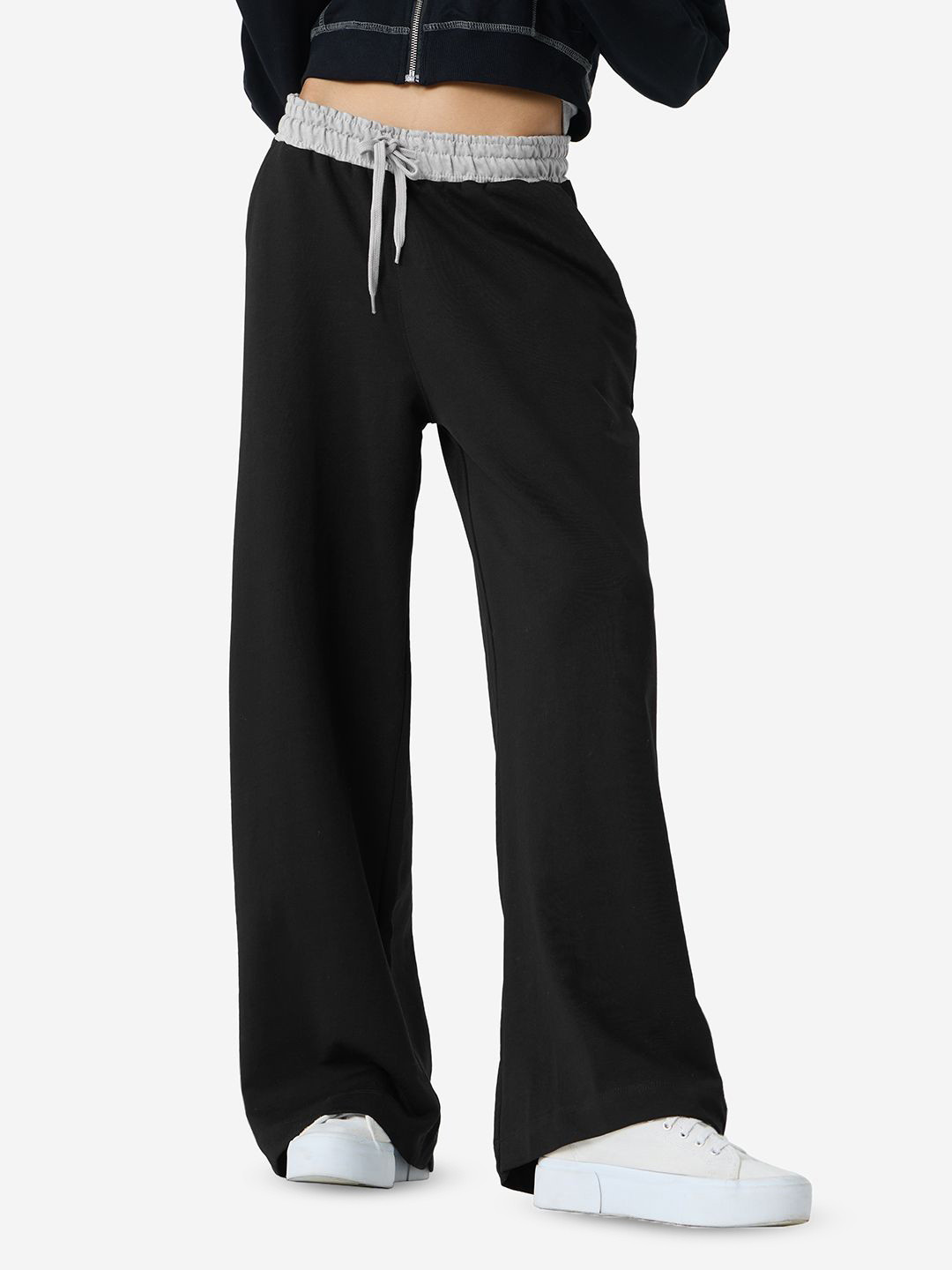 The Souled Store Solid Black Oyster