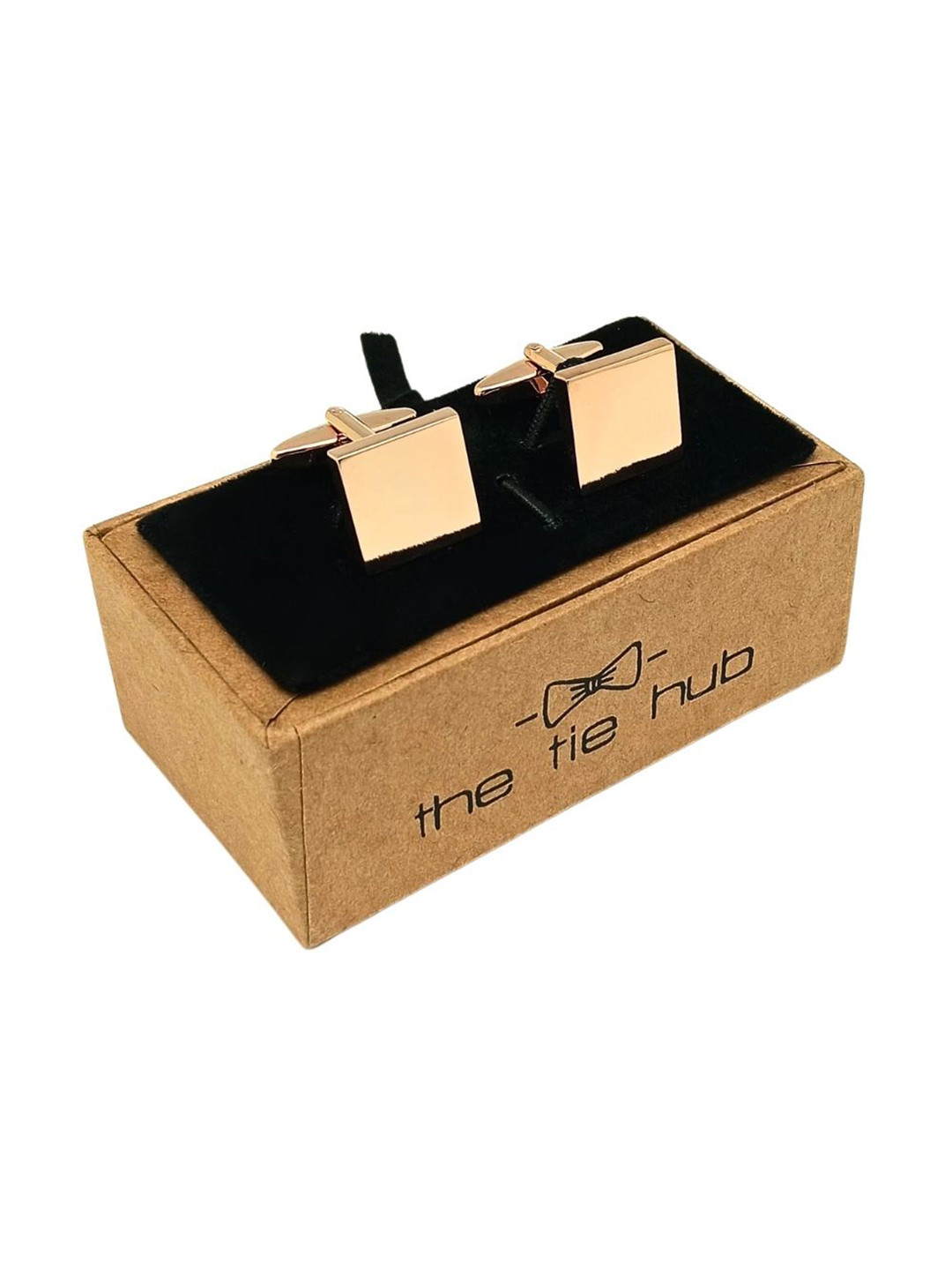 The Tie Hub Men Square Cufflinks