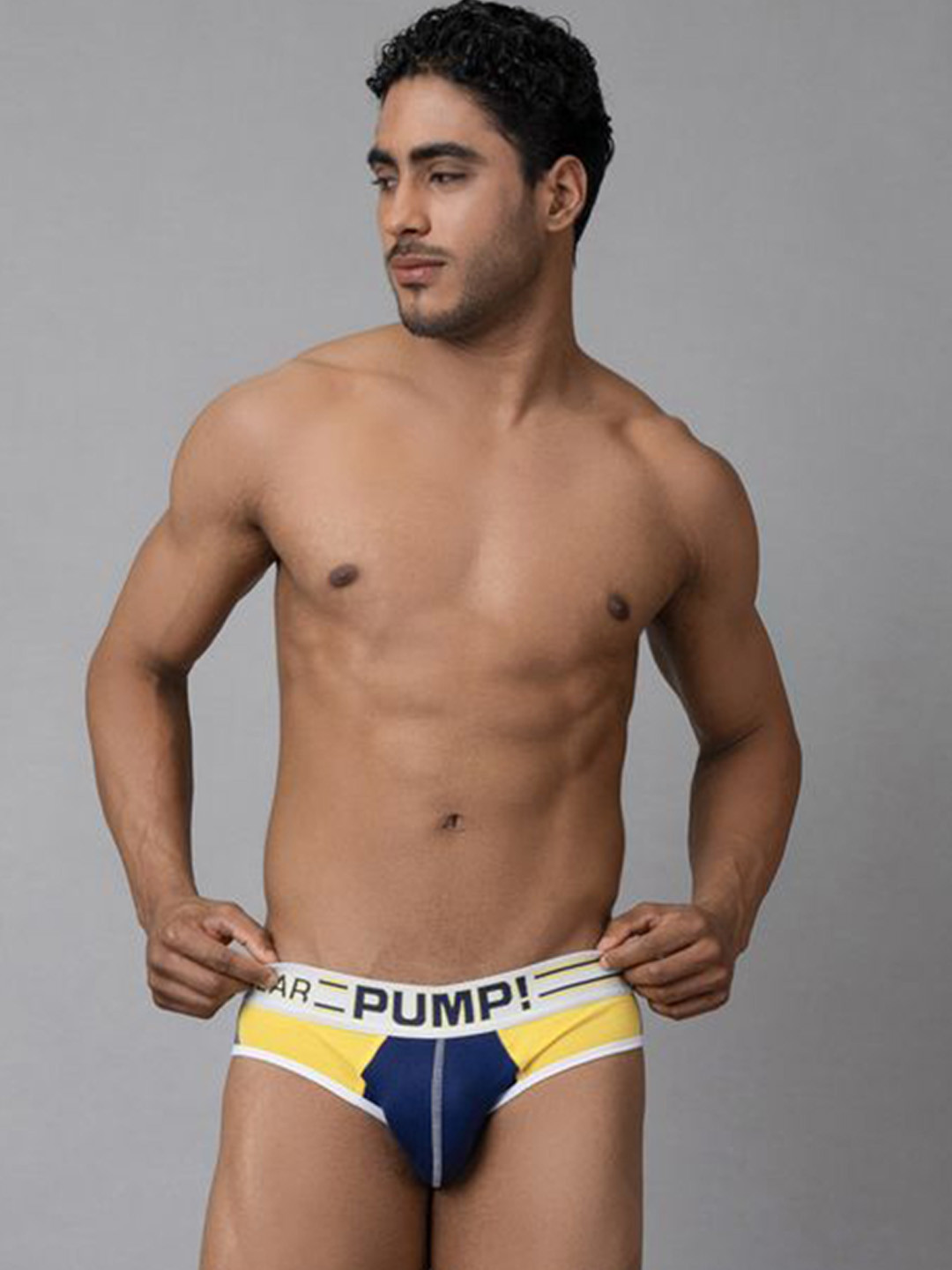 PUMP CLUB Basic Briefs ART221-Yellow-M