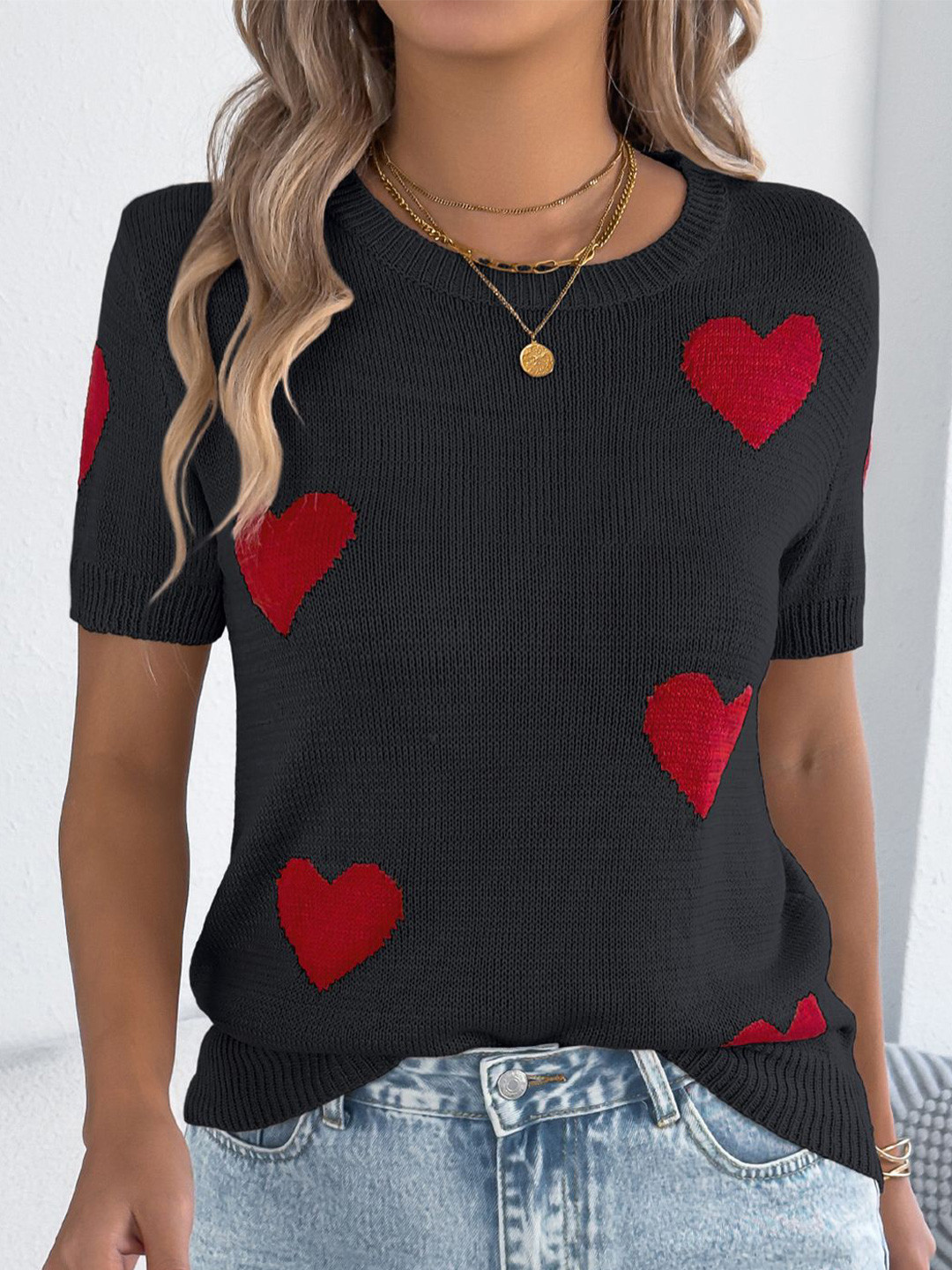 StyleCast x Revolte Women Self Design Tops