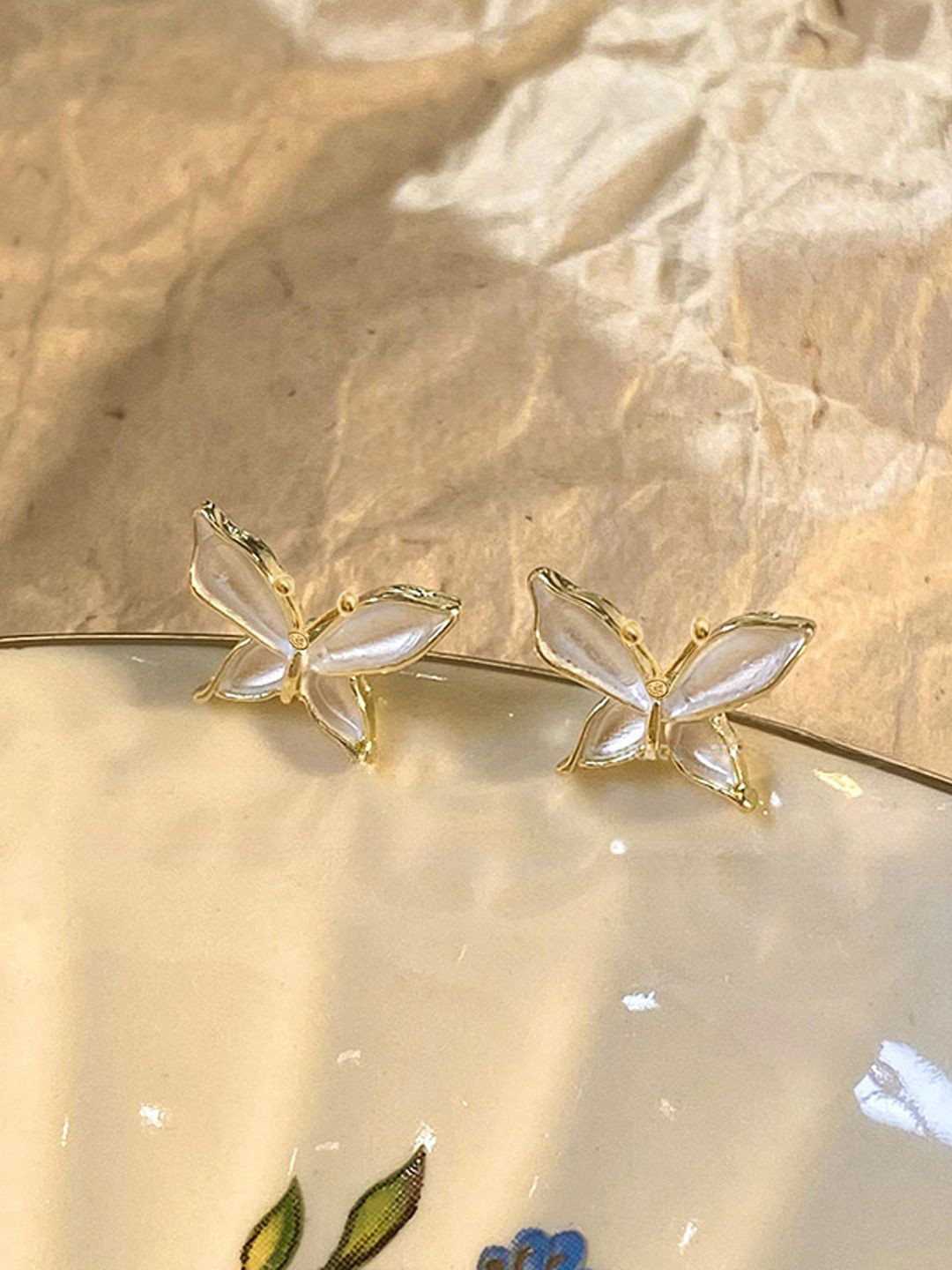 Krelin Gold-Plated Animal Shaped Studs