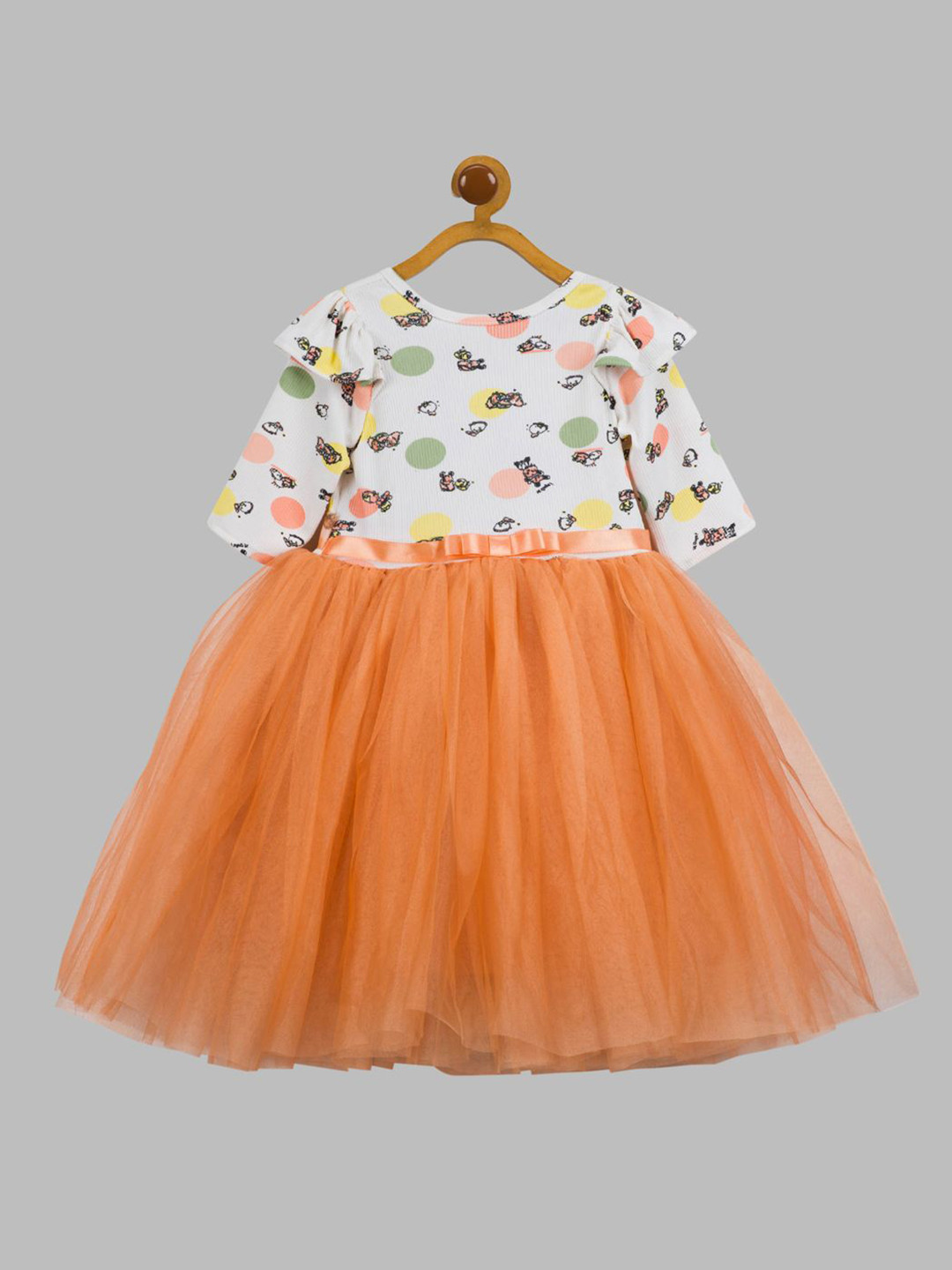 Toy Balloon kids Girls Graphic Printed Fit & Flare Dress