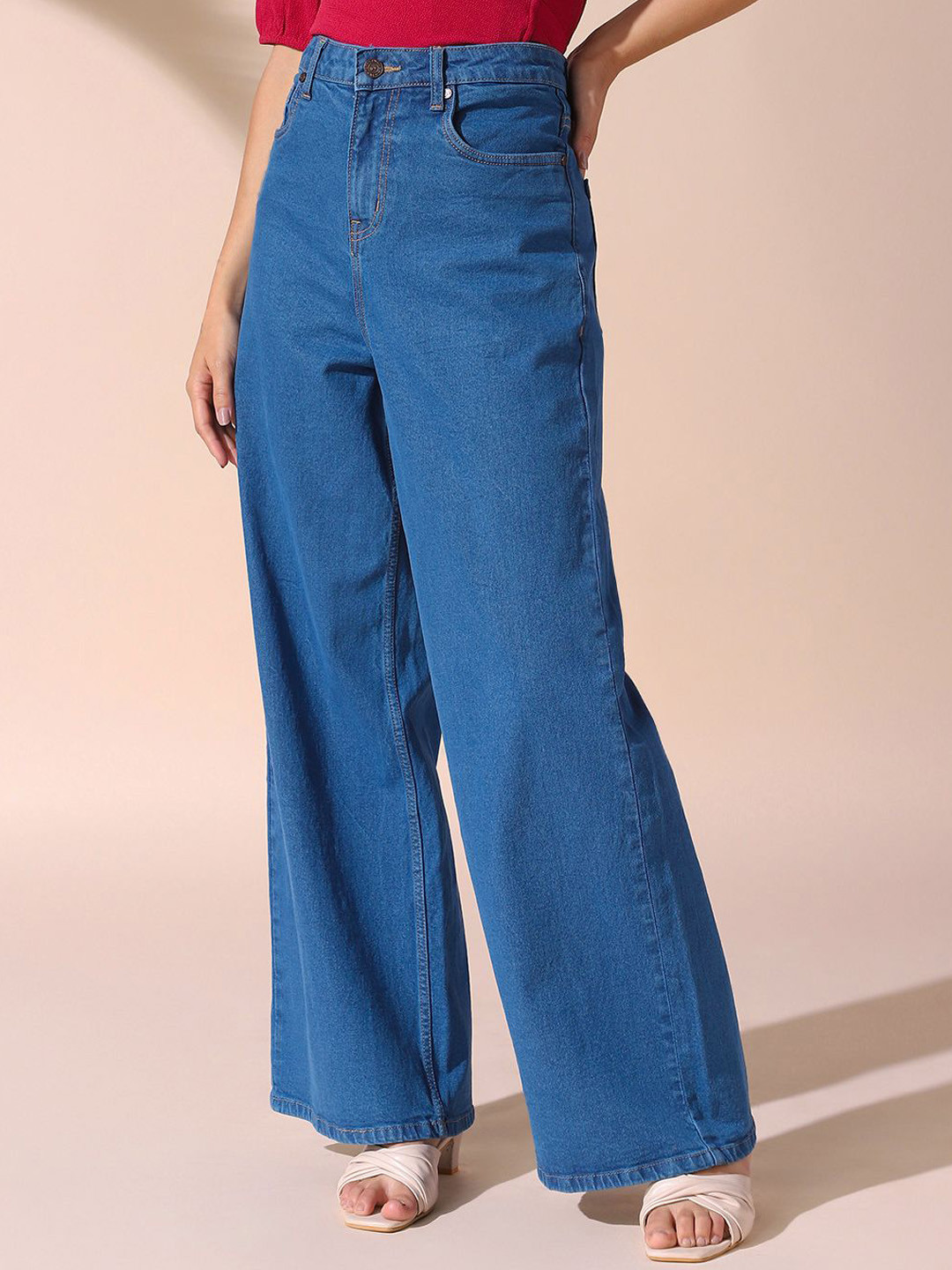 DL Woman Relaxed Fit High-Rise Stretchable Jeans