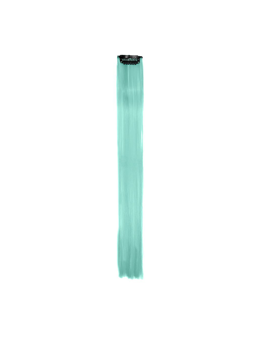 Stasia Street Clip-In Straight Strands Hair Extension - Turquoise Blue - 20 Inch