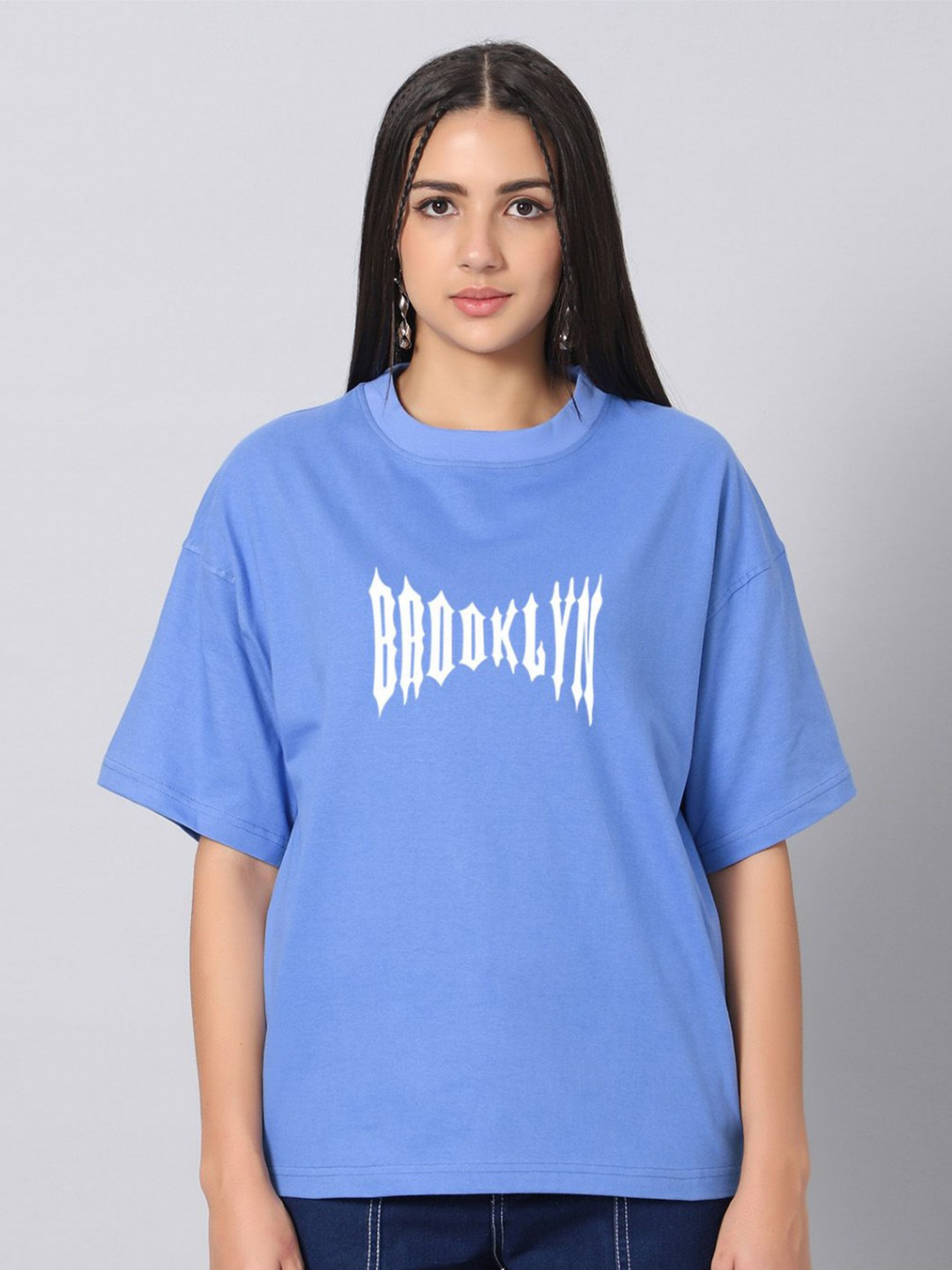Besick Women Typography Printed T-shirt