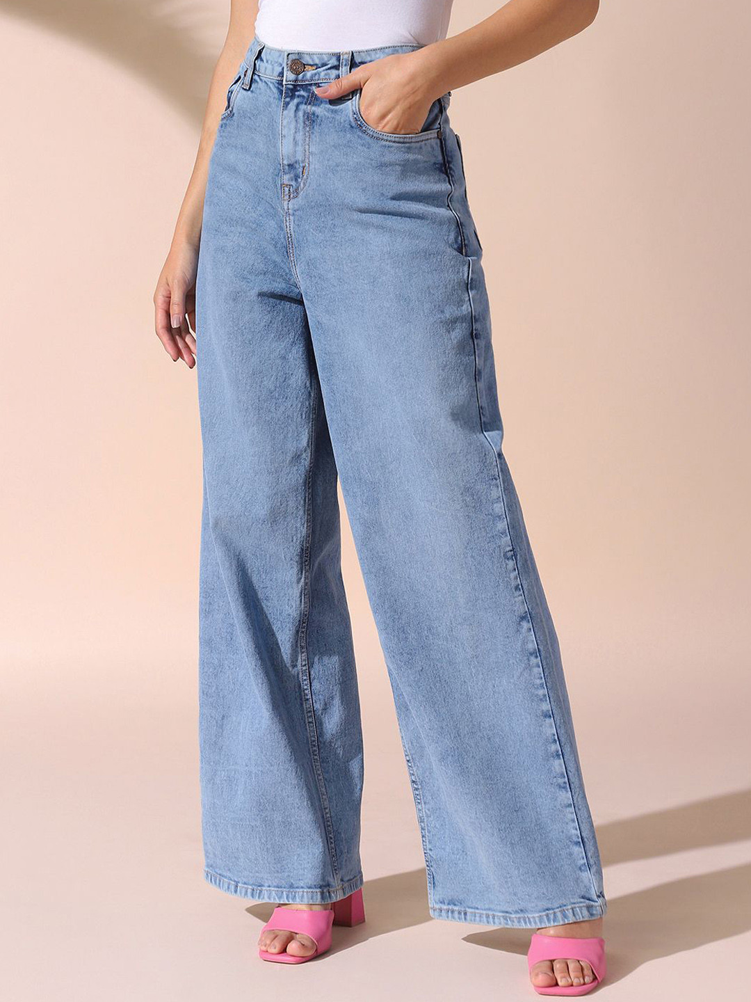 DL Woman Relaxed Fit High-Rise Stretchable Jeans