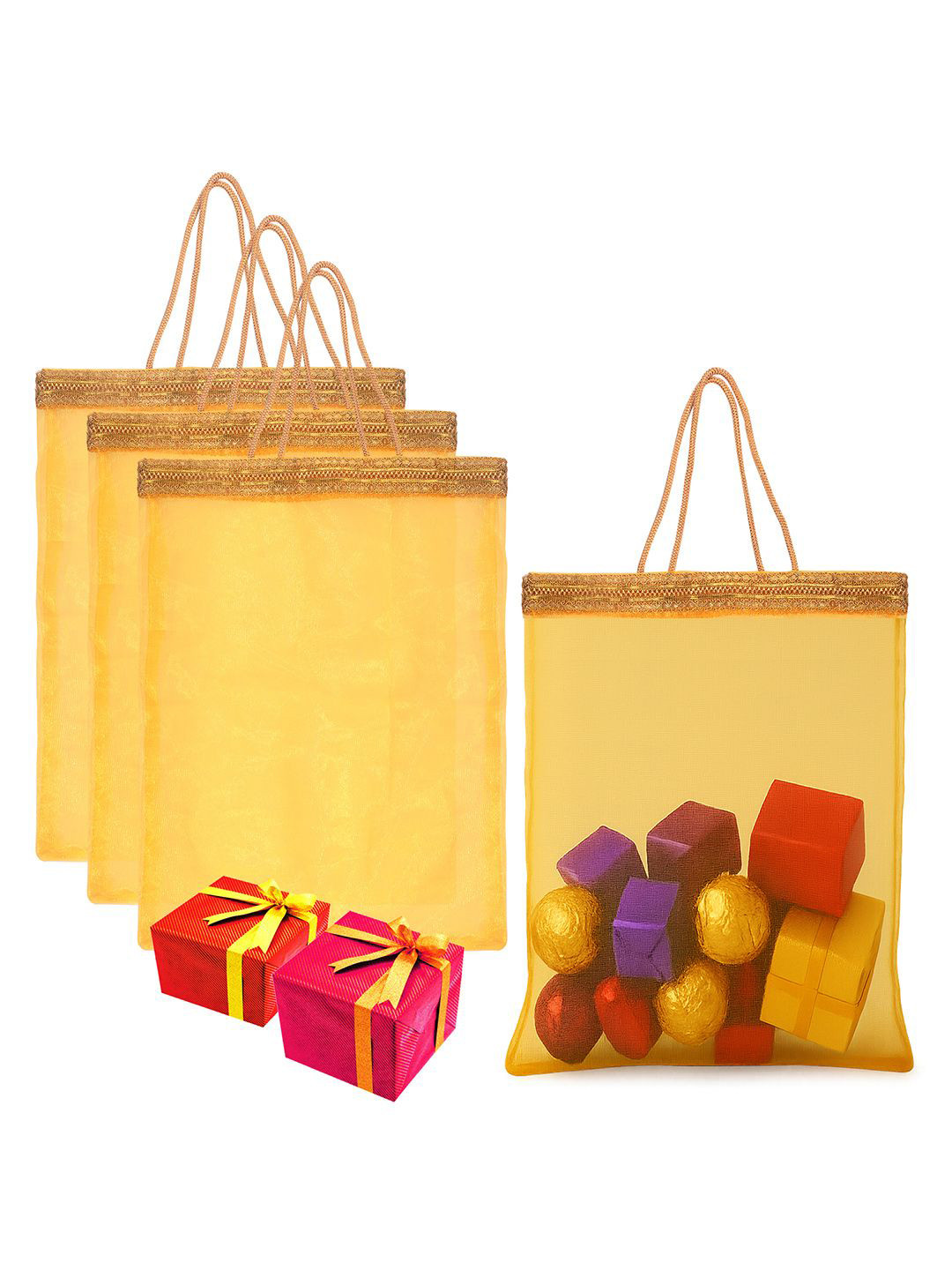 Kuber Industries Structured Tote Bag with Tasselled