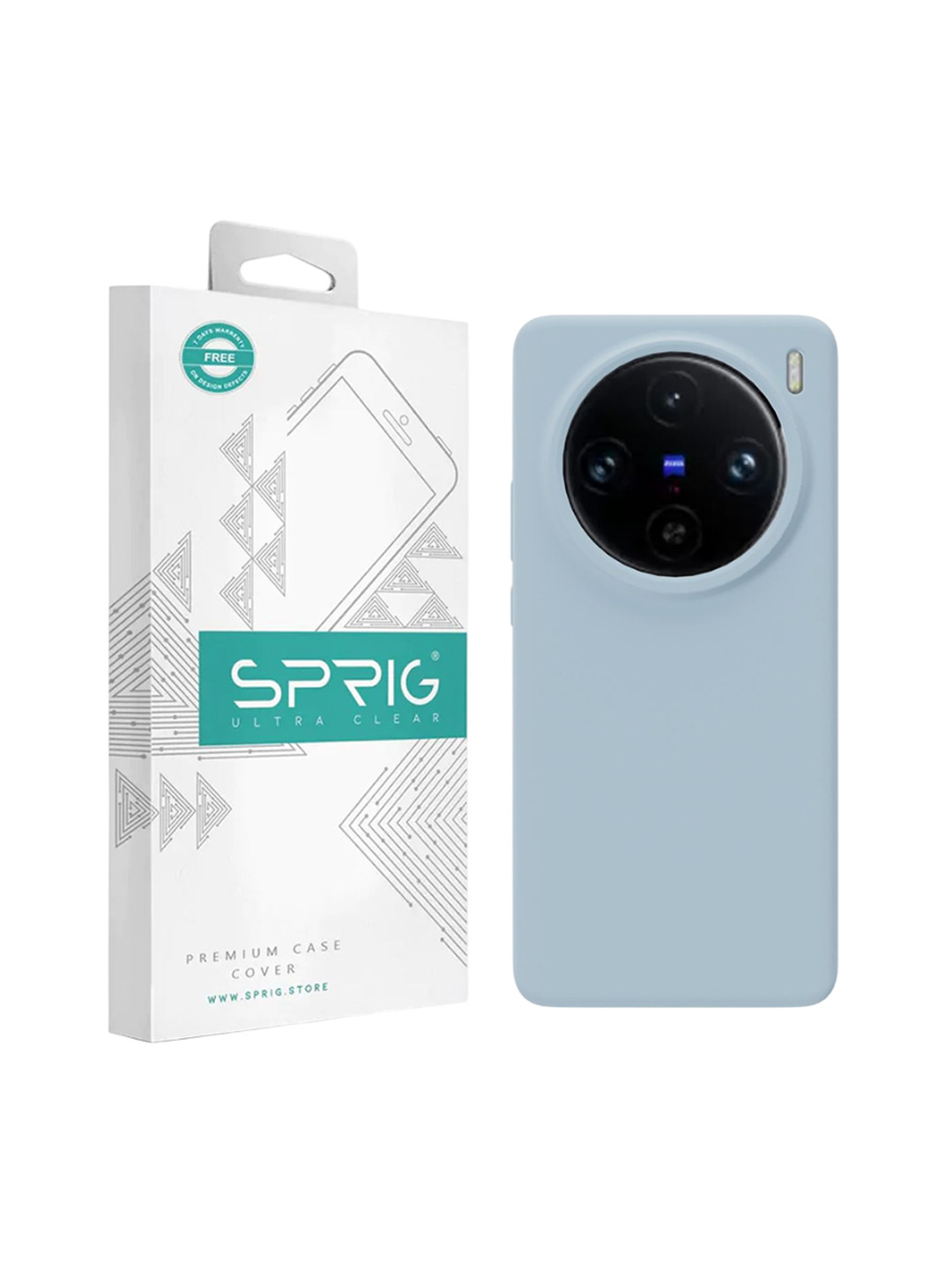 SPRIG Vivo X100 Pro Liquid Silicone Back Cover