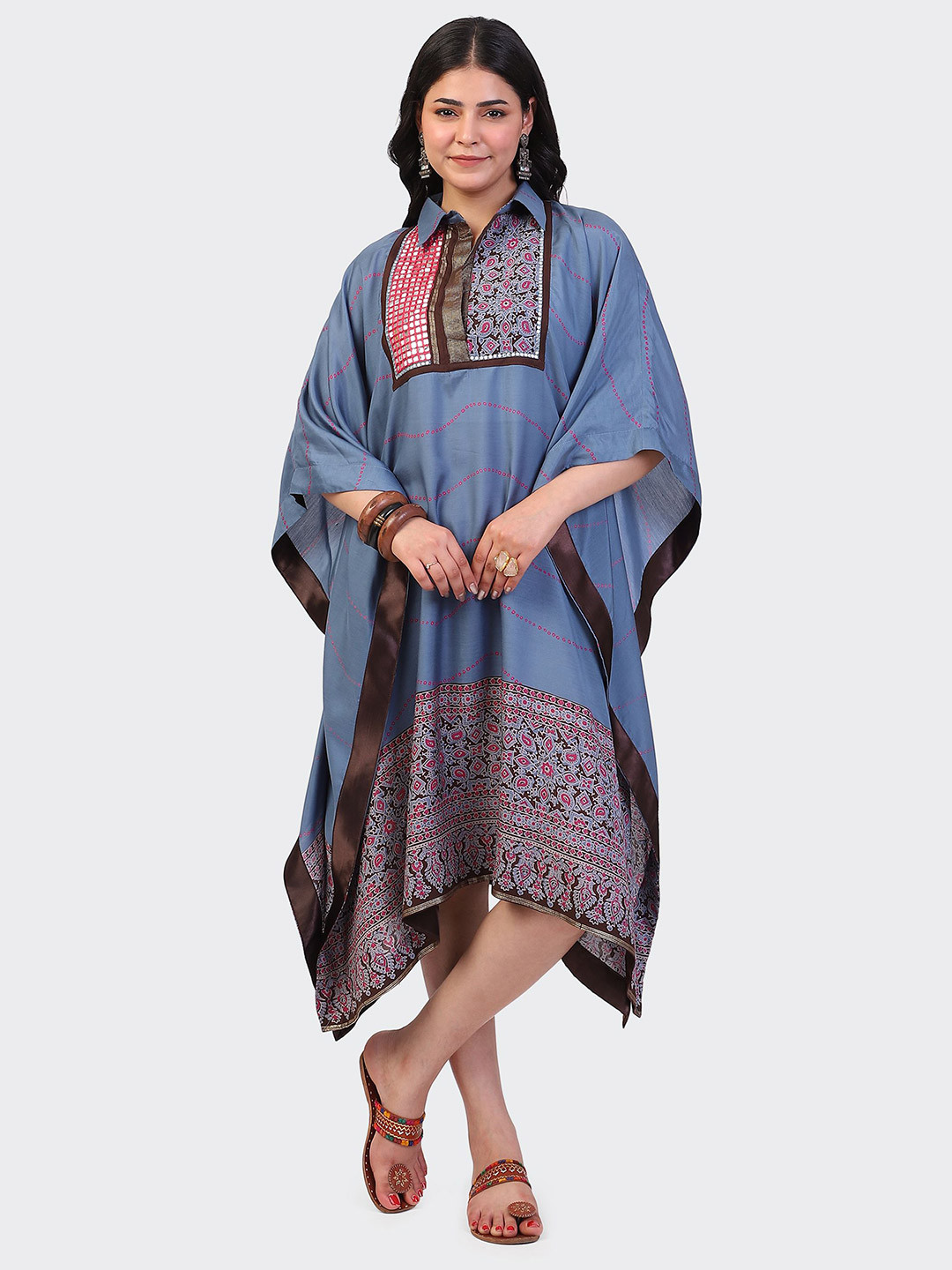 HUE & HIDE Women Embellished Fit and Flare Dresses