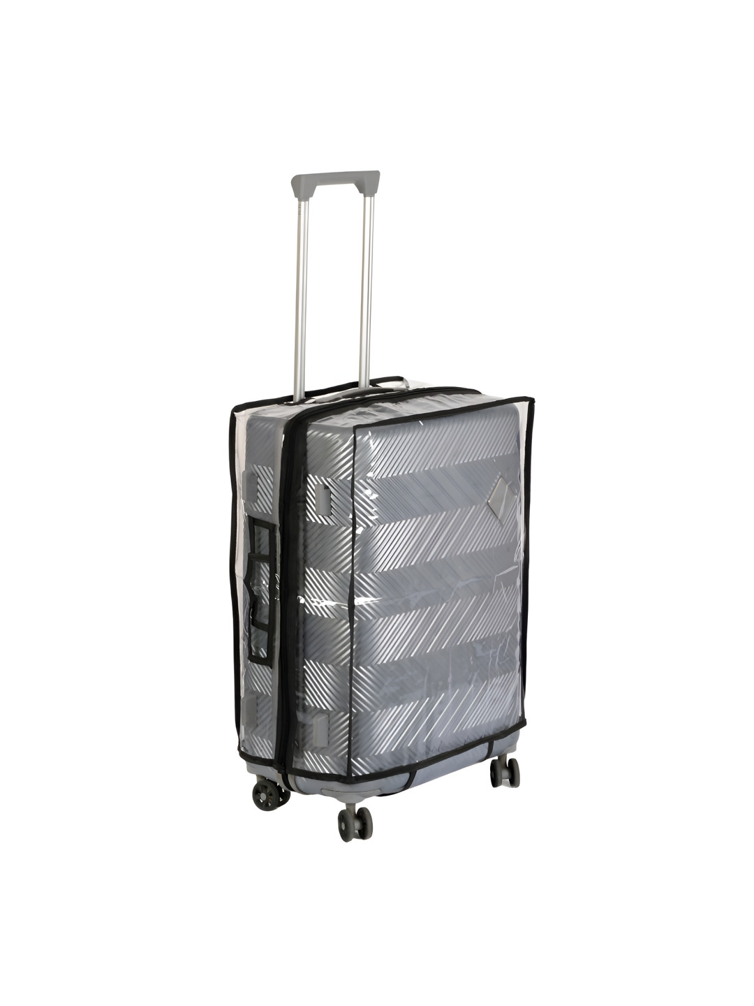 AMPEREUS Transparent Waterproof Trolley Bag Cover