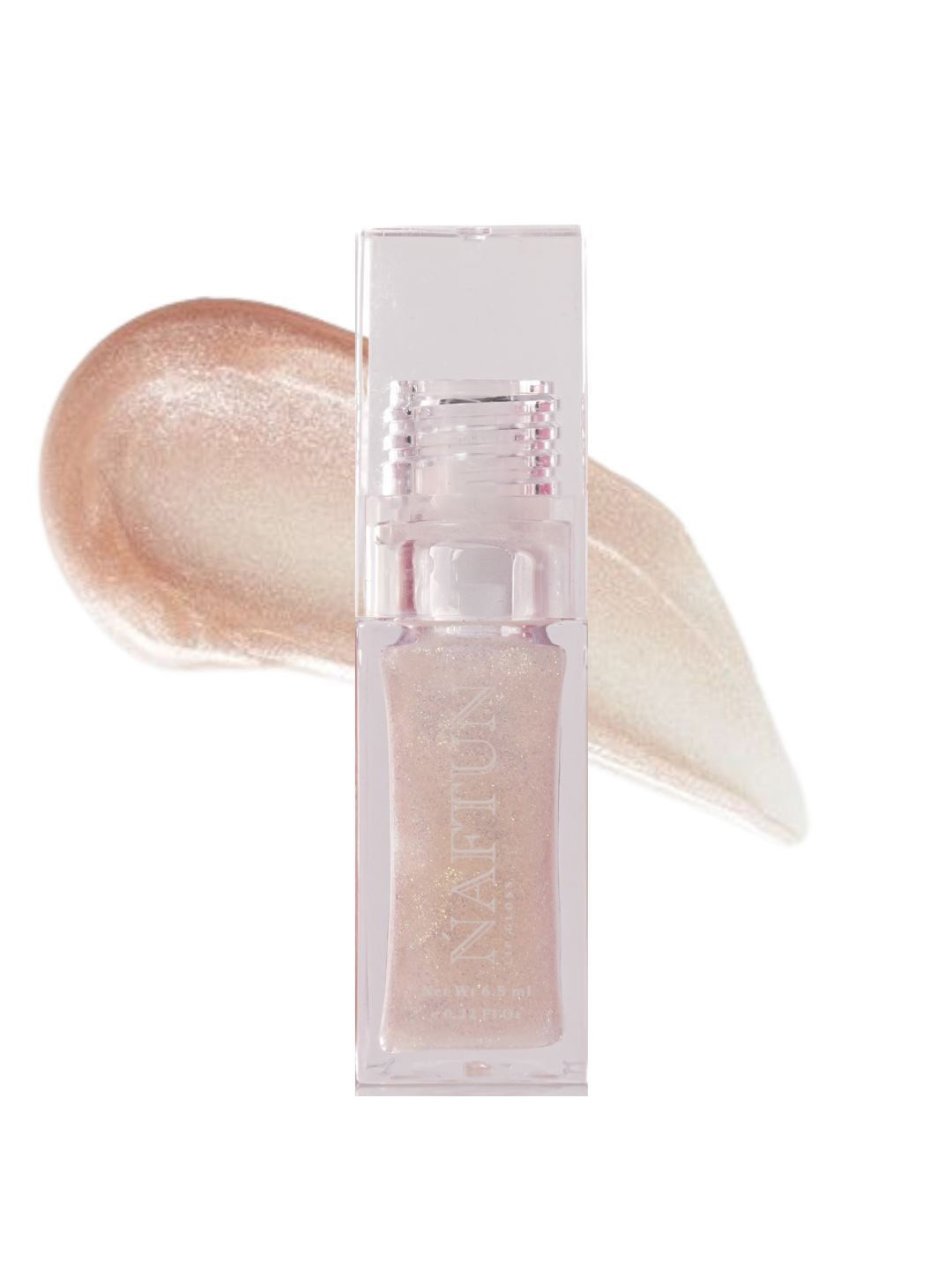 NAFTUN BEAUTY Gloss Glow Lip Goss- 6.5 ml- Poo