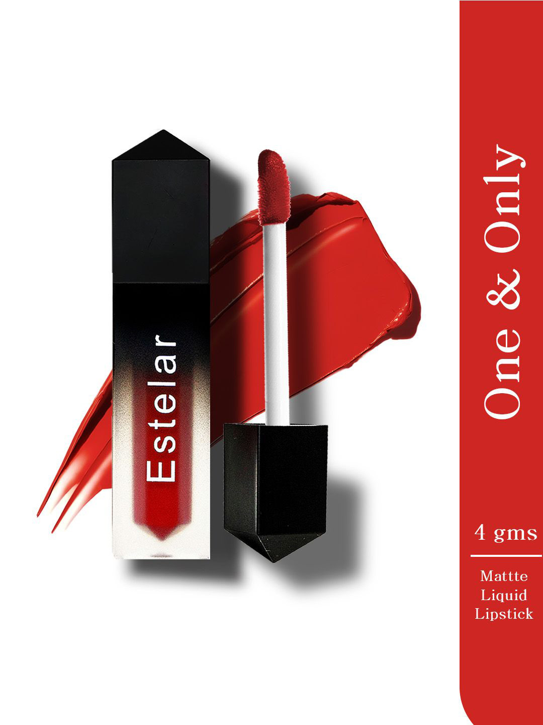 Estelar Long Lasting Waterproof Liquid Matte Lipstick - 4 g - One & Only