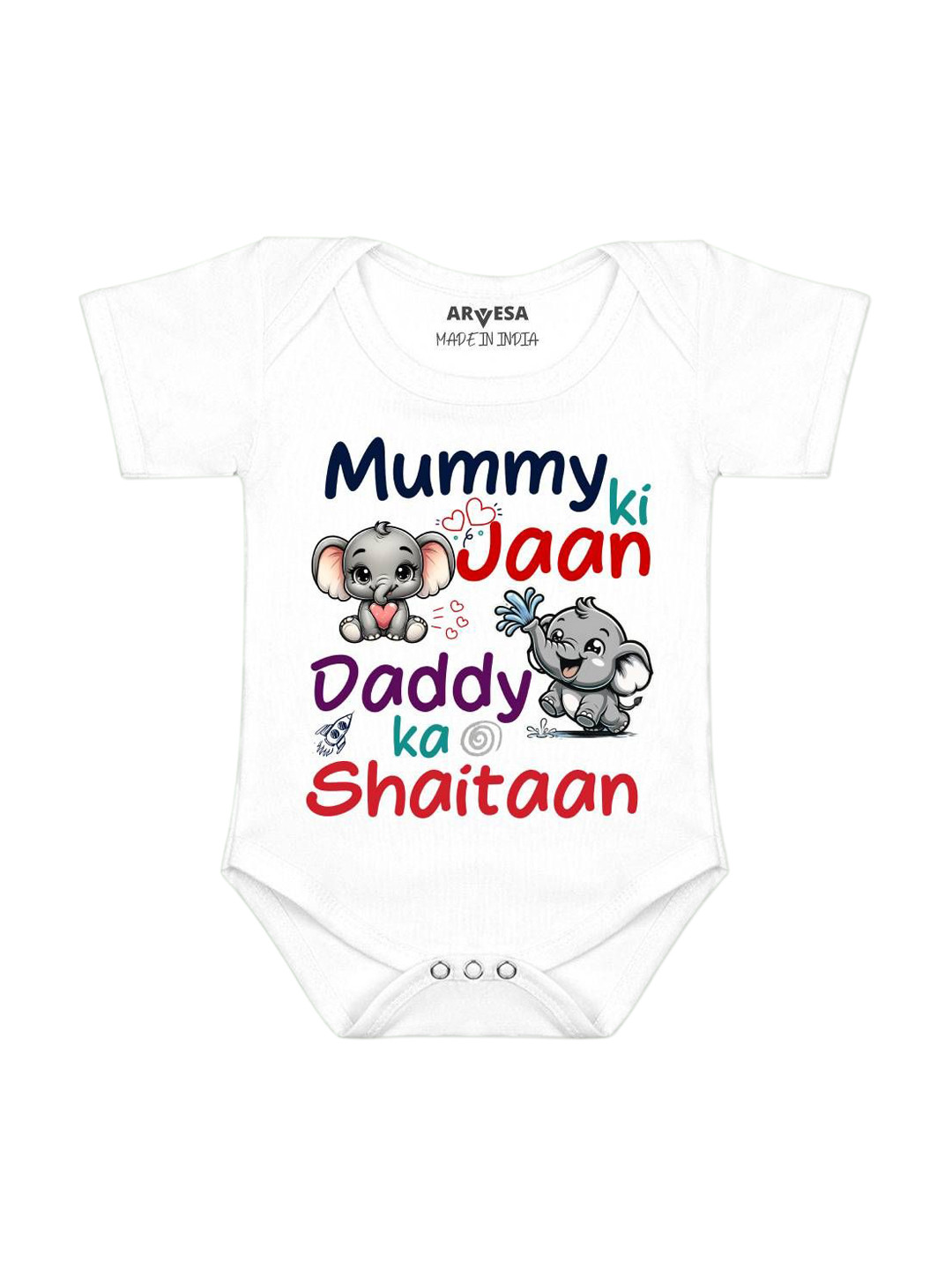 Arvesa Mummy Ki Jaan Printed Bodysuit