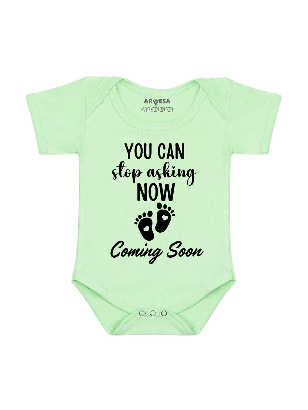 Arvesa Coming Soon Printed Bodysuit