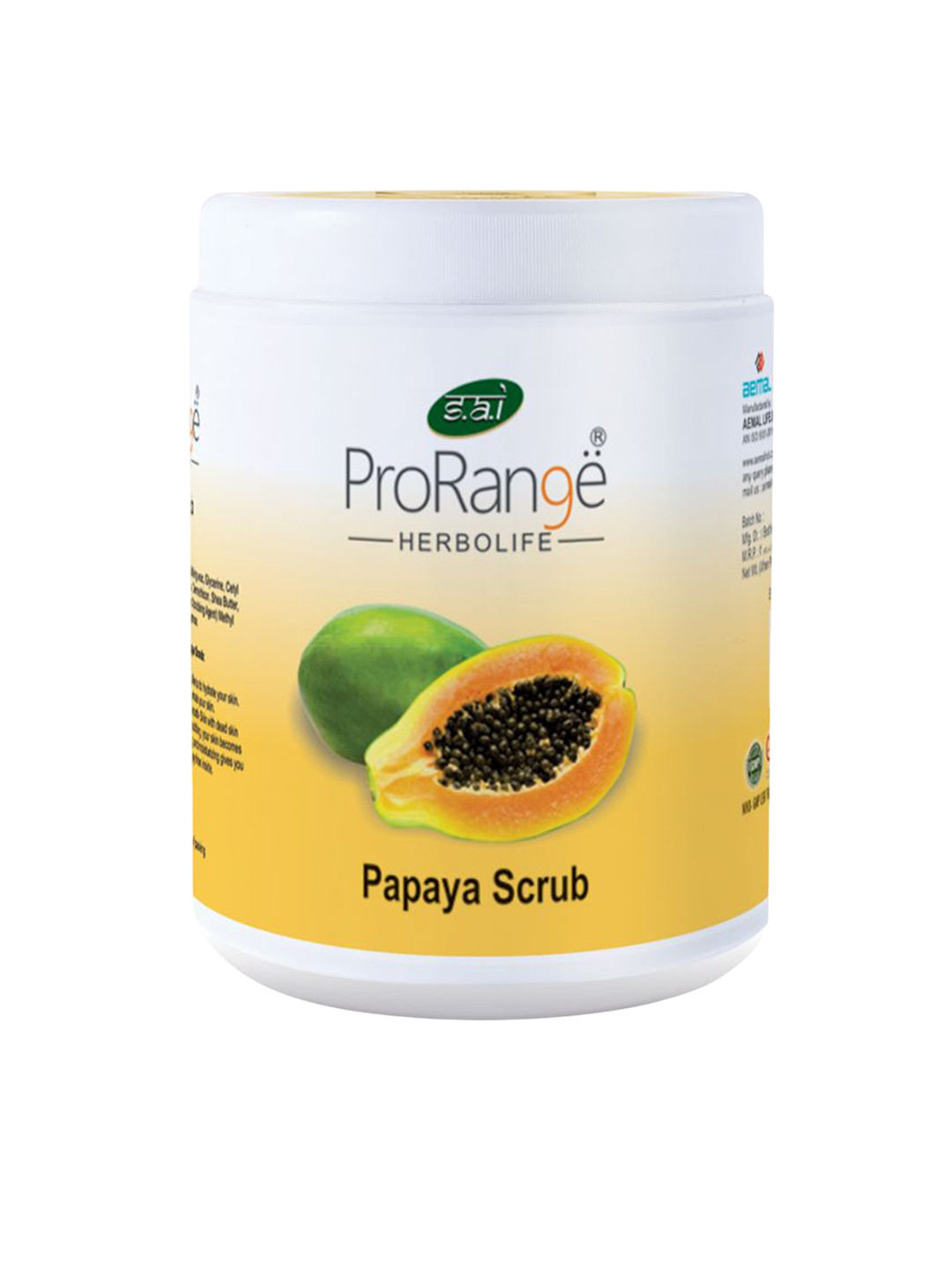 SAI PRORANGE Papaya Scrub For Nourishment - 900 ml