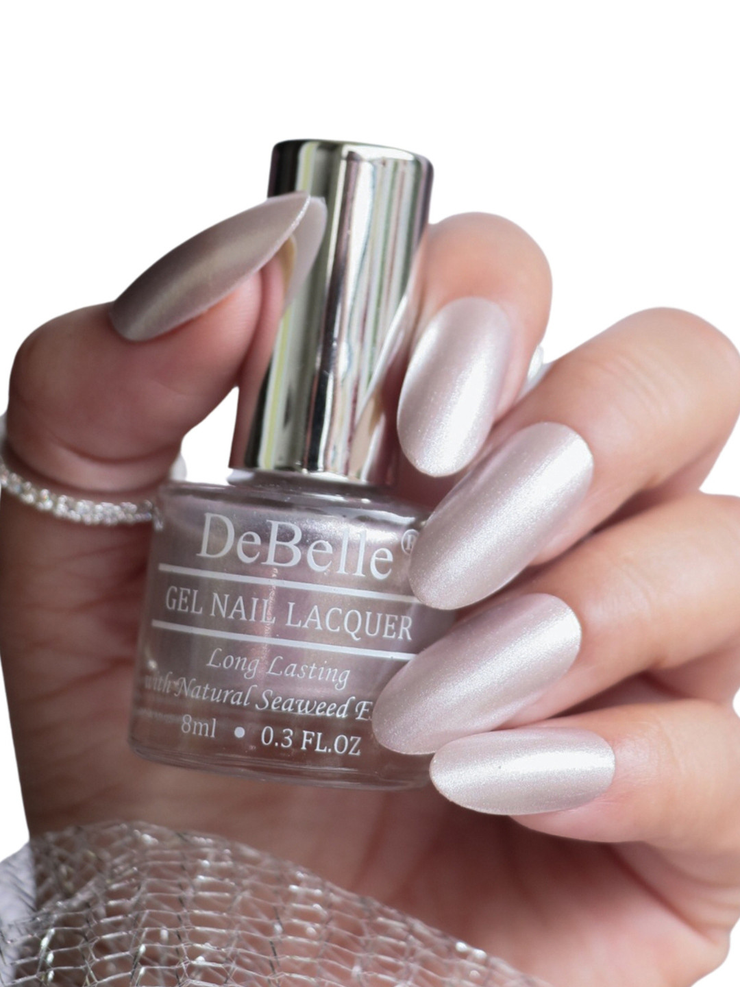 DeBelle Quick Dry Gel Nail Polish - 8 ml- Pink