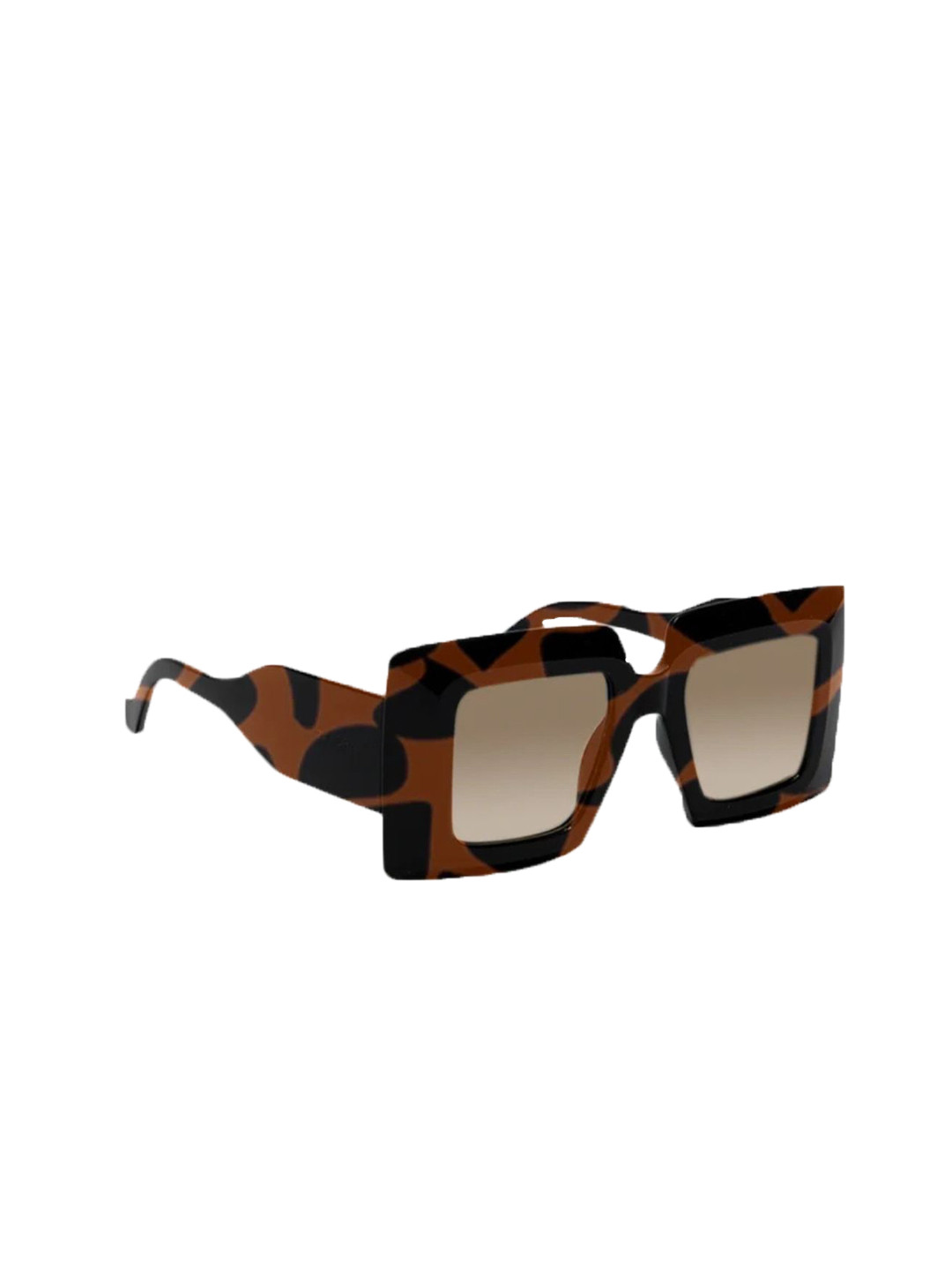 ZAADRAN Unisex Sydney Panther Wayfarer Oversize Sunglass