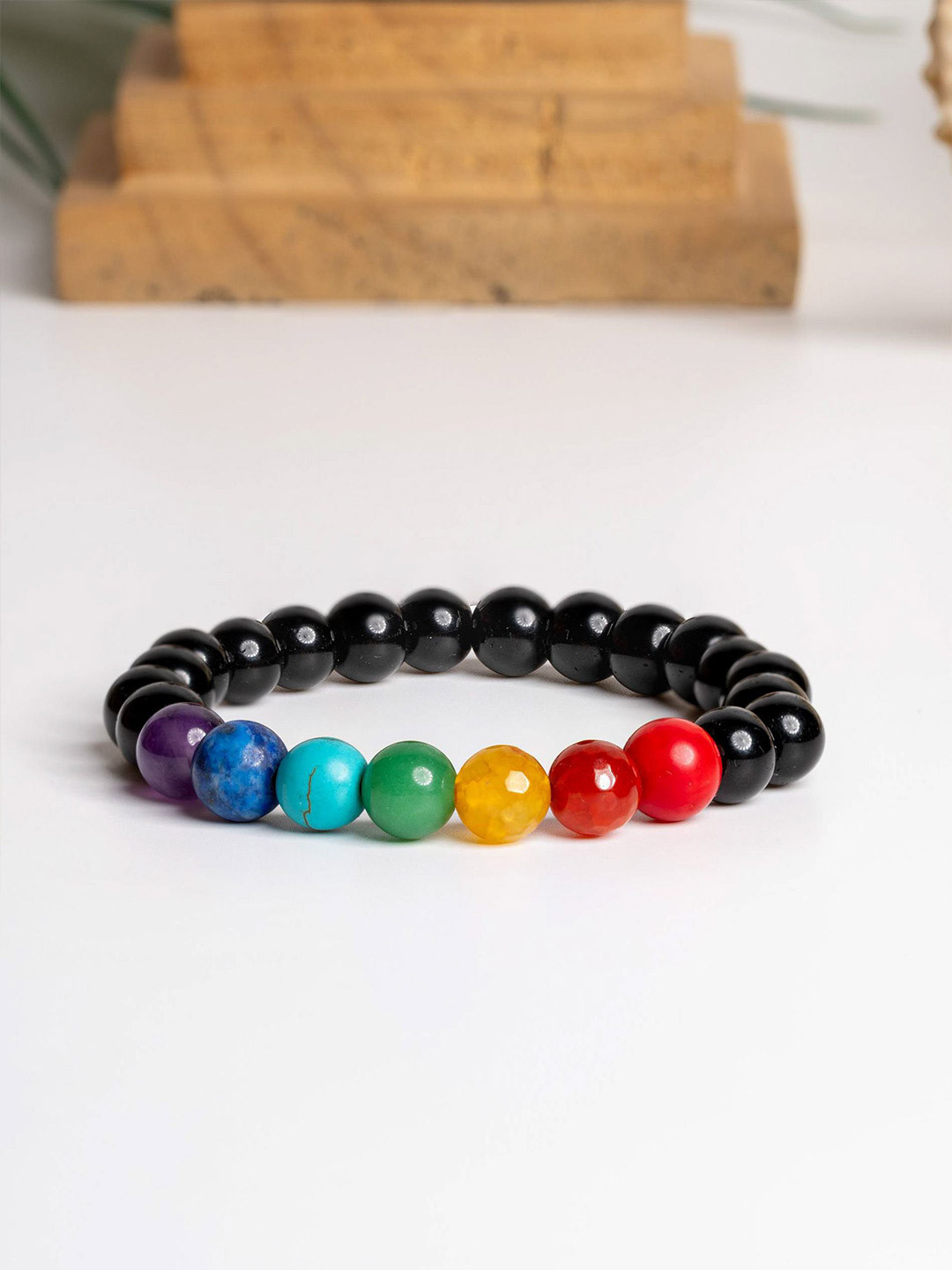Look and Adorn Unisex 7 Chakra Bracelet