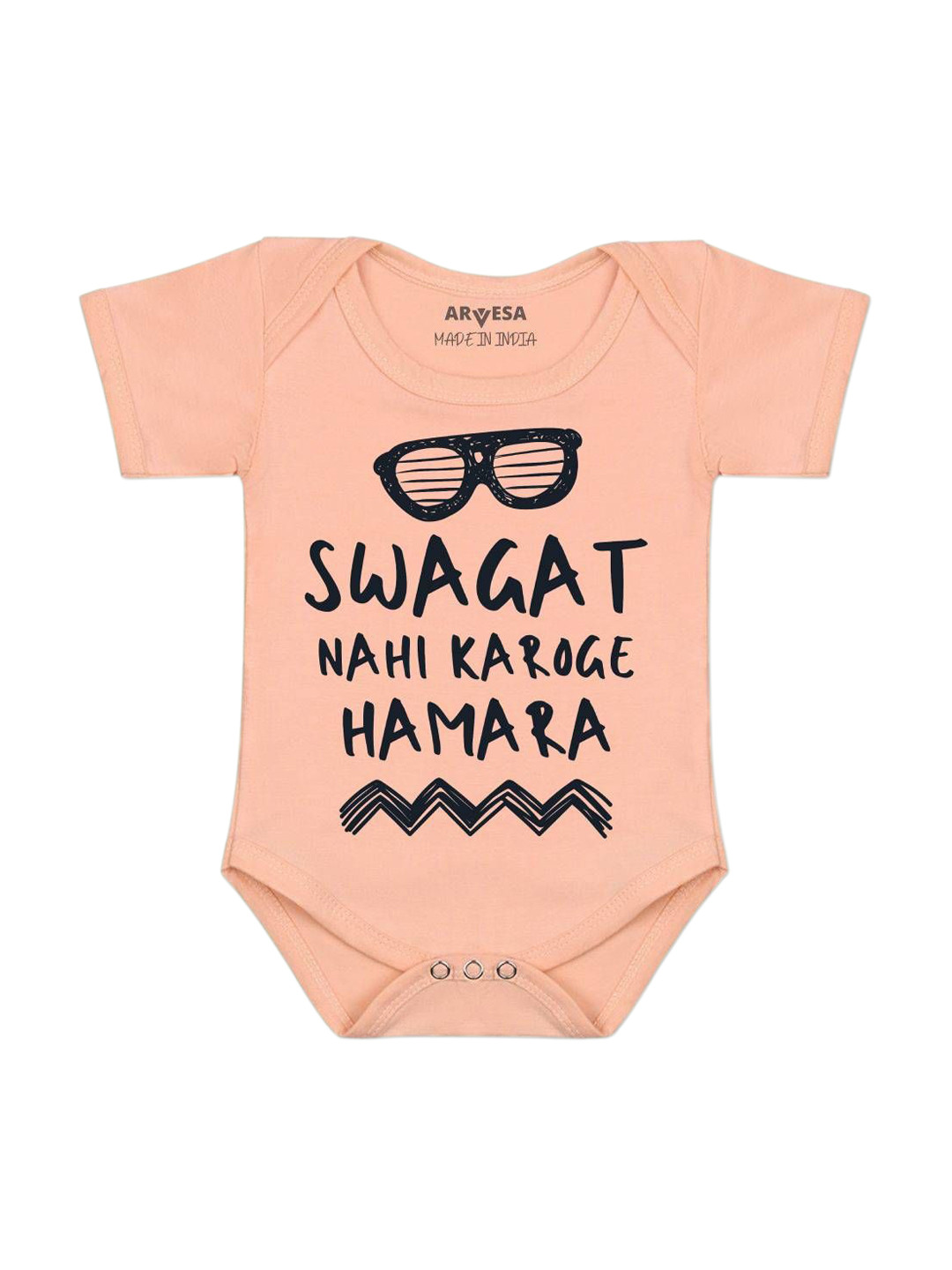 Arvesa Swagat Nahi Karoge Hamara Printed Bodysuit