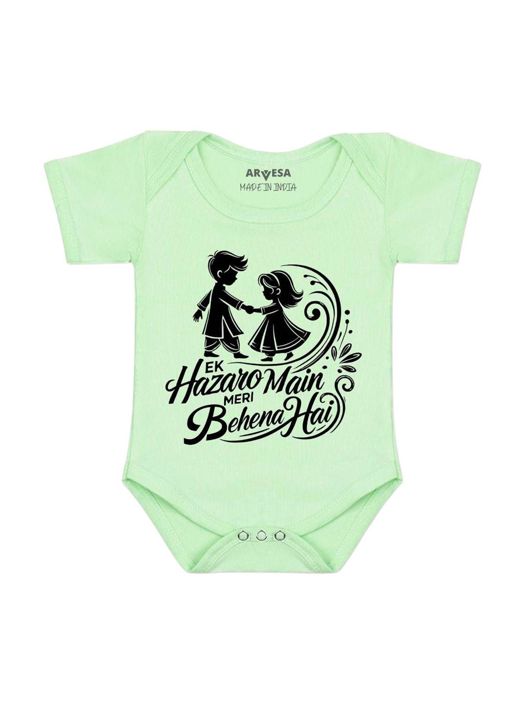 Arvesa Ek Hazaro Mai Behna Hai Printed Bodysuit