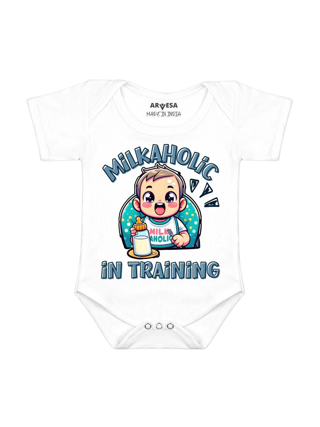 Arvesa Milkaholic Printed Bodysuit