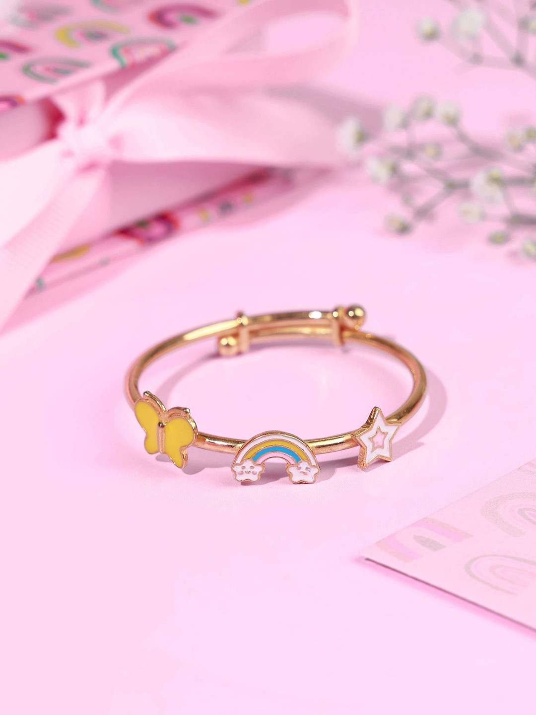 Elegante kids Infant Girls 925 Sterling Silver Bangle