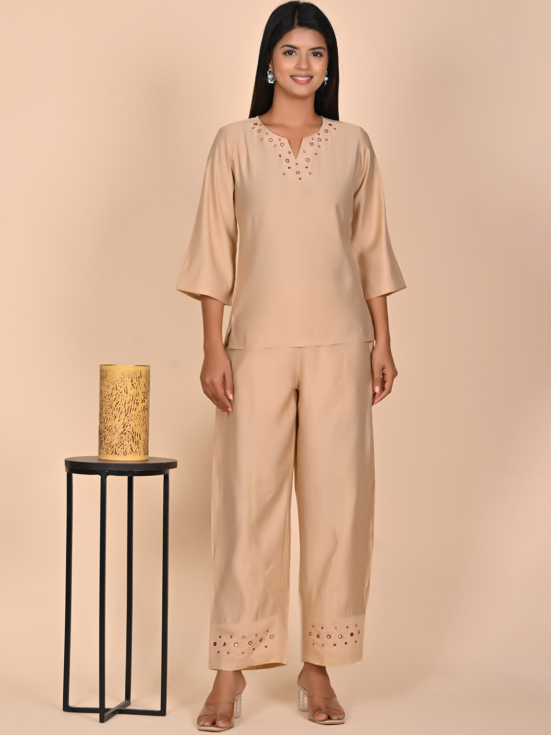Rashmi Shree Creation Top With Trousers Co-Ords