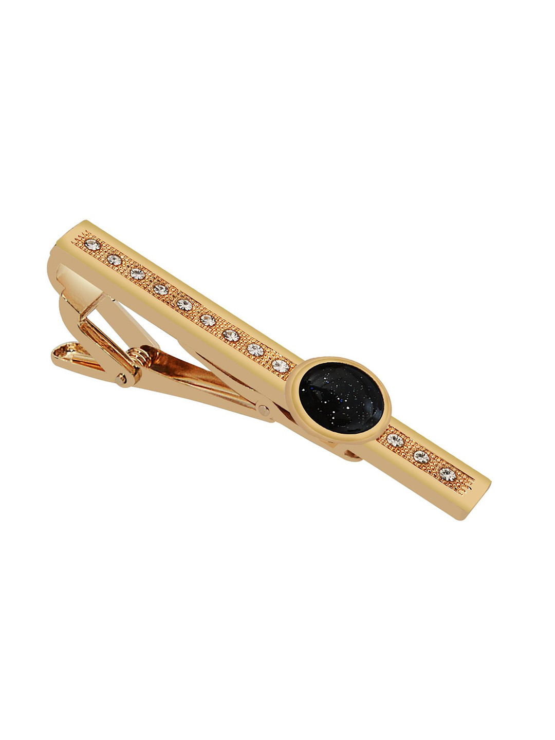 Curren Men Real Stones Studded Statement Tie Pin