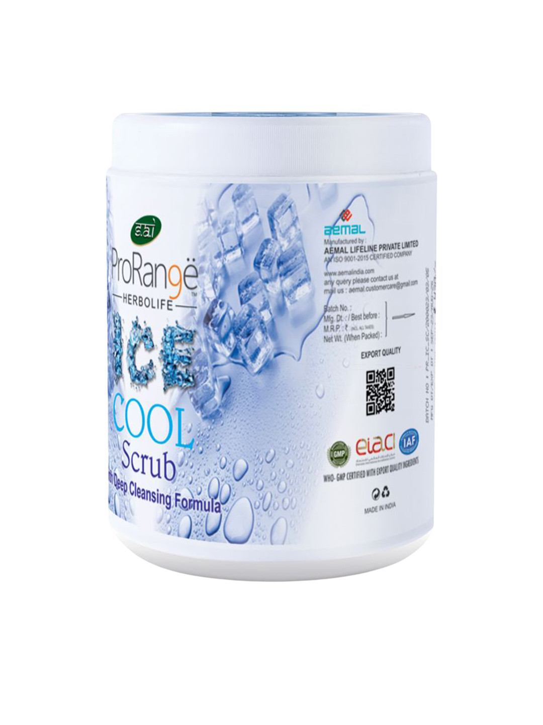 SAI PRORANGE Ice Scrub For Nourishment - 900 ml
