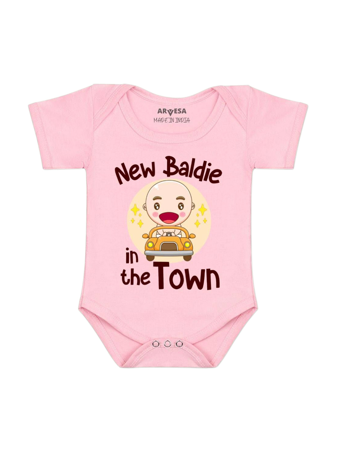 Arvesa New Baldie in The Town Printed Bodysuit