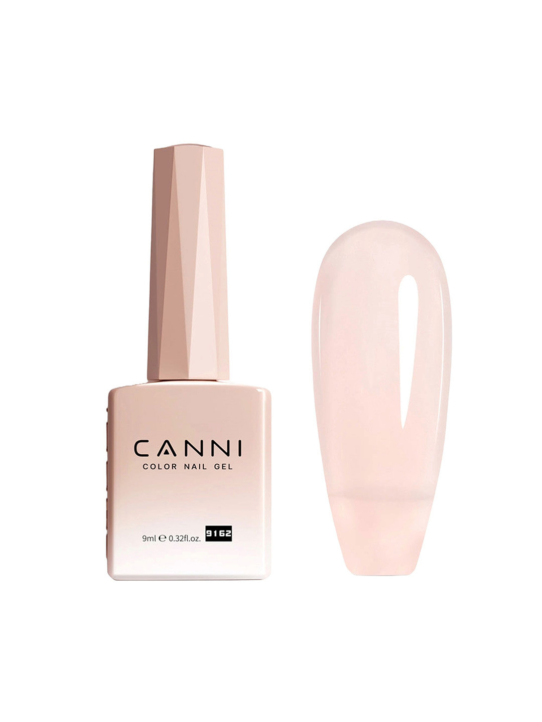 CANNI Hema Free UV Jelly Color Gel Nail Polish - 9 ml - 9162