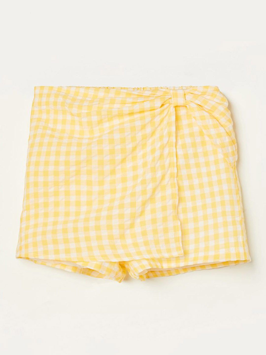 Fame Forever by Lifestyle Checked Skorts Knee Length Skirt